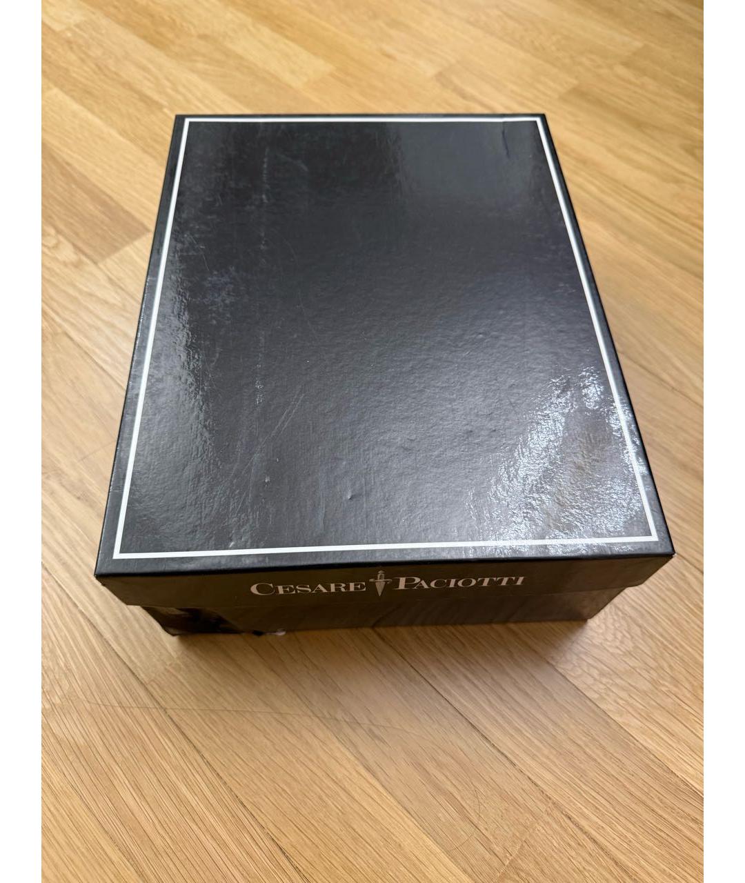 CESARE PACIOTTI Серые замшевые туфли, фото 7