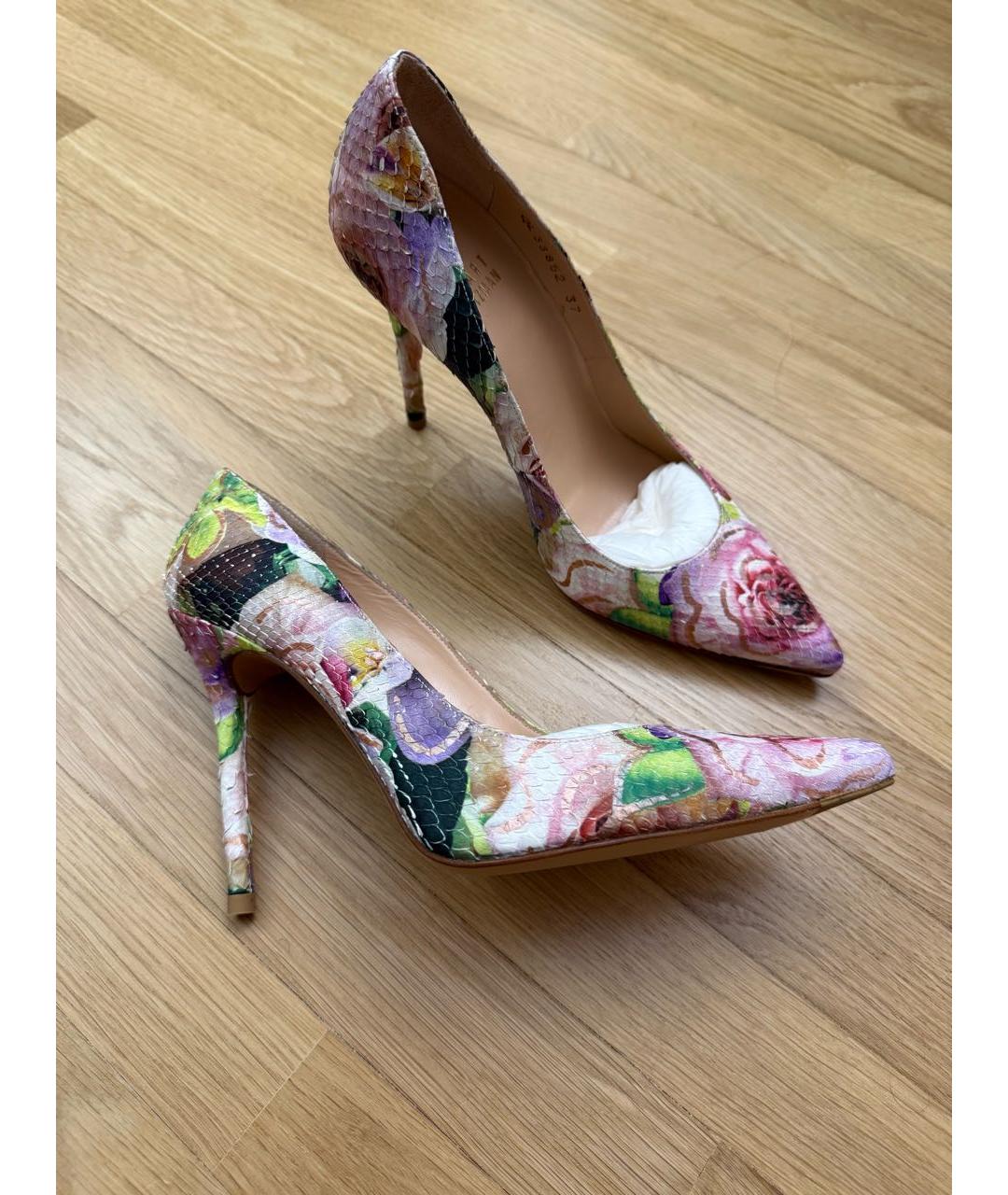 STUART WEITZMAN Мульти туфли, фото 5