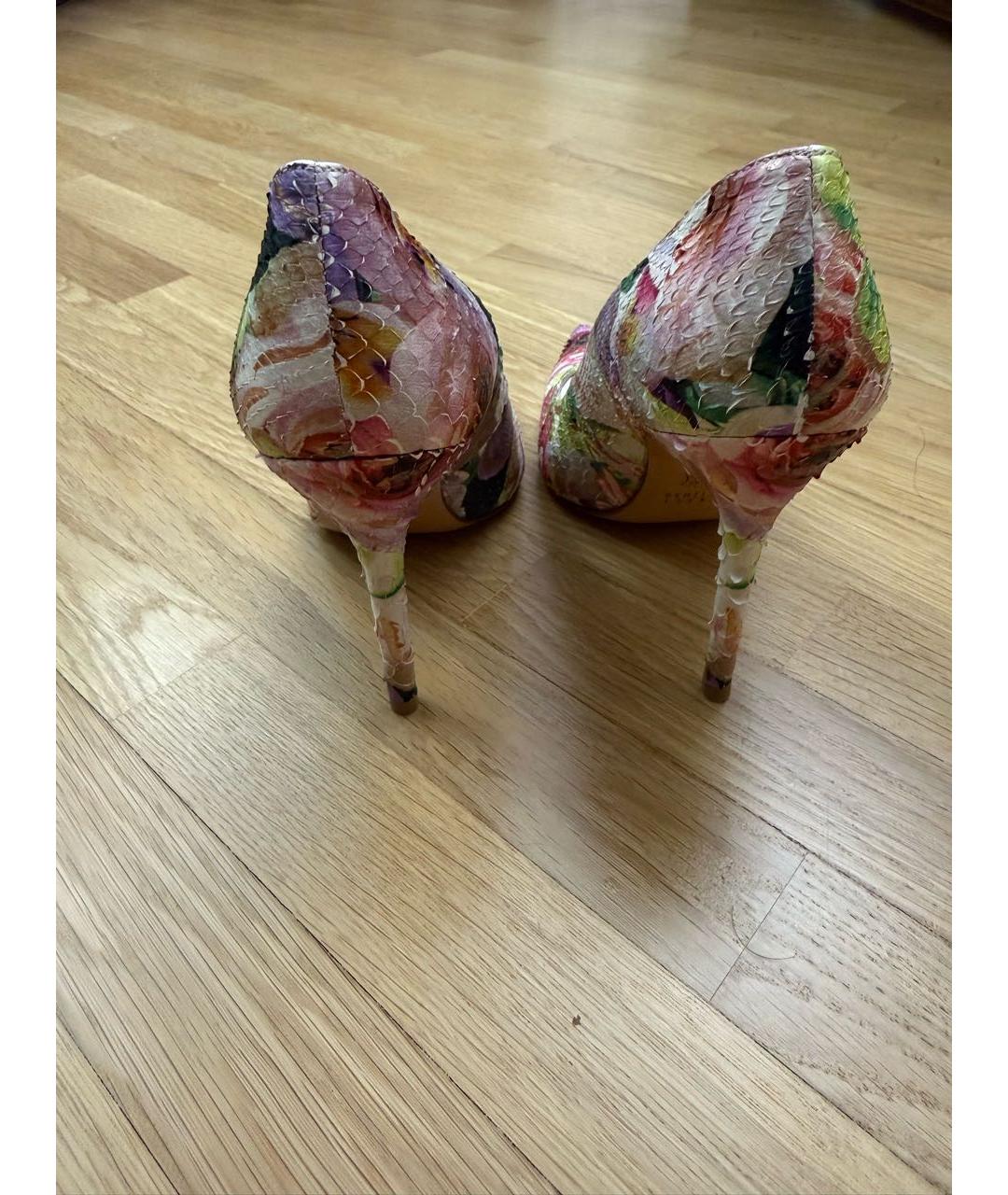 STUART WEITZMAN Мульти туфли, фото 4