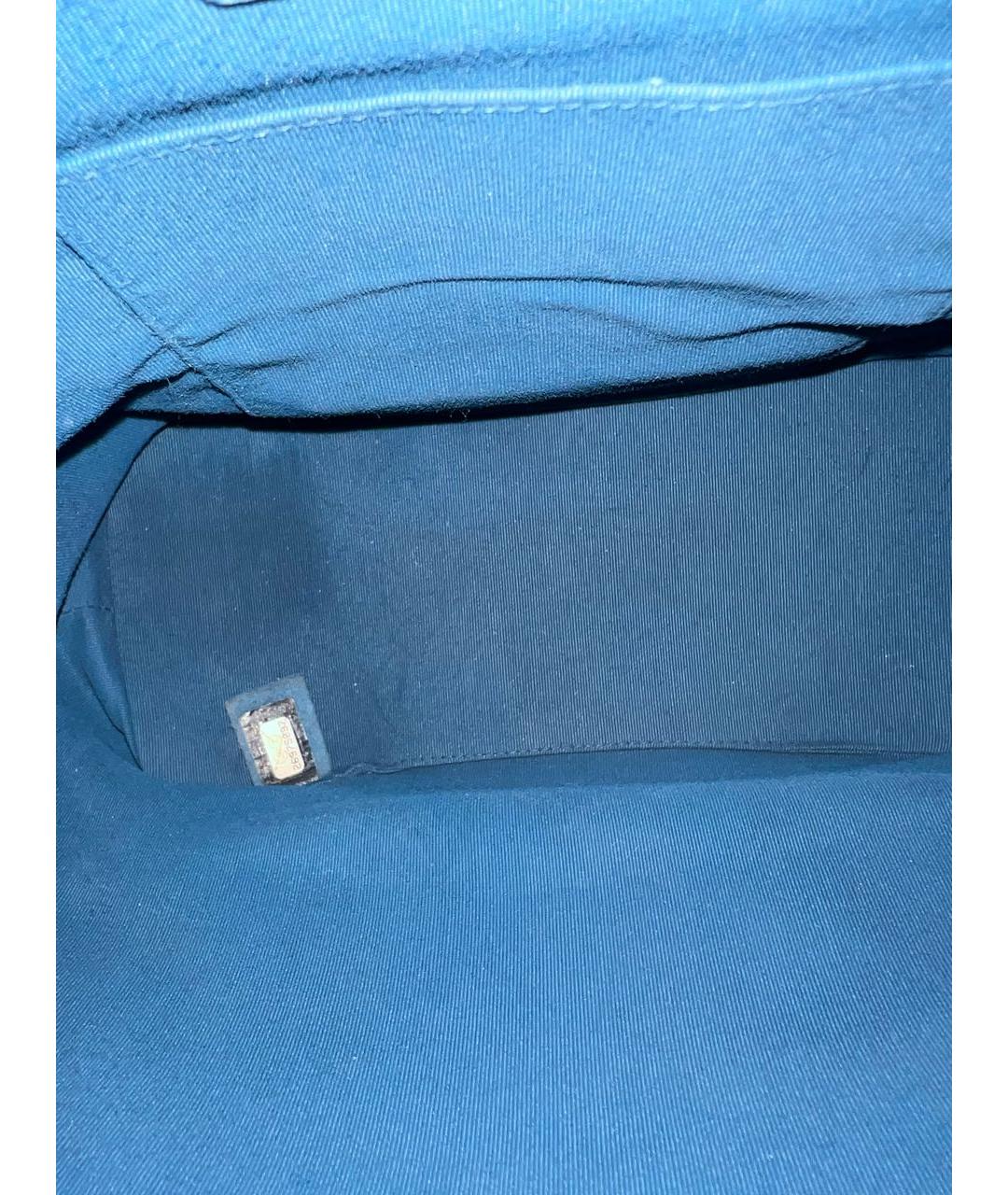 CHANEL Синий рюкзак, фото 8