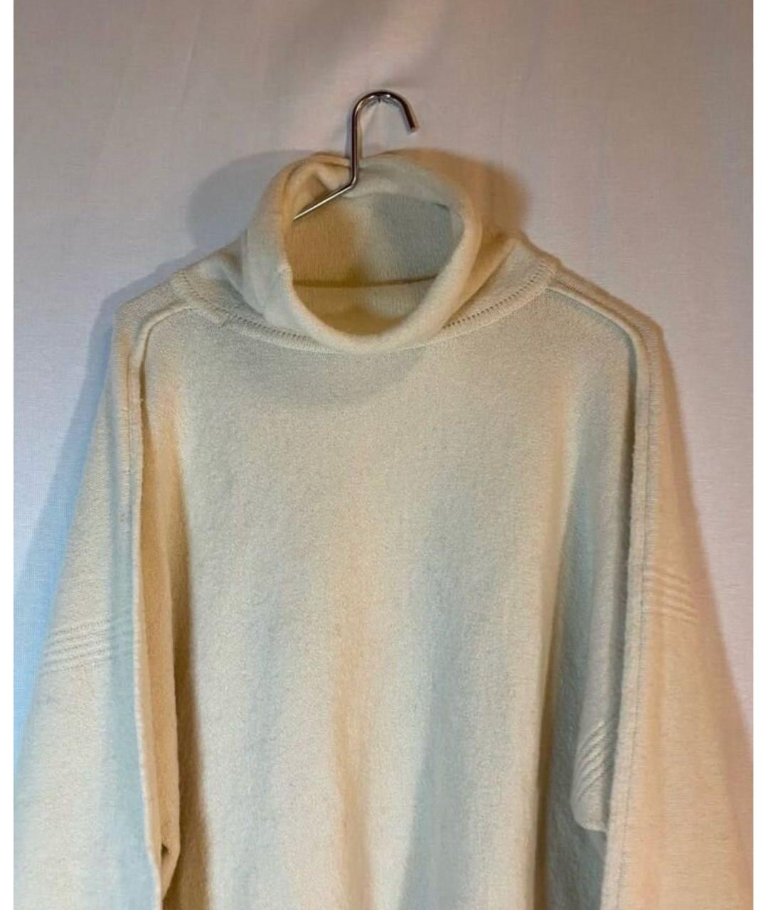 ISSEY MIYAKE Бежевый шерстяной джемпер / свитер, фото 3