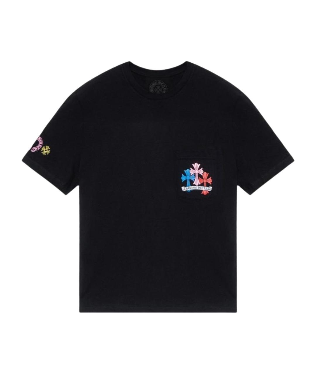 CHROME HEARTS Черная футболка, фото 1