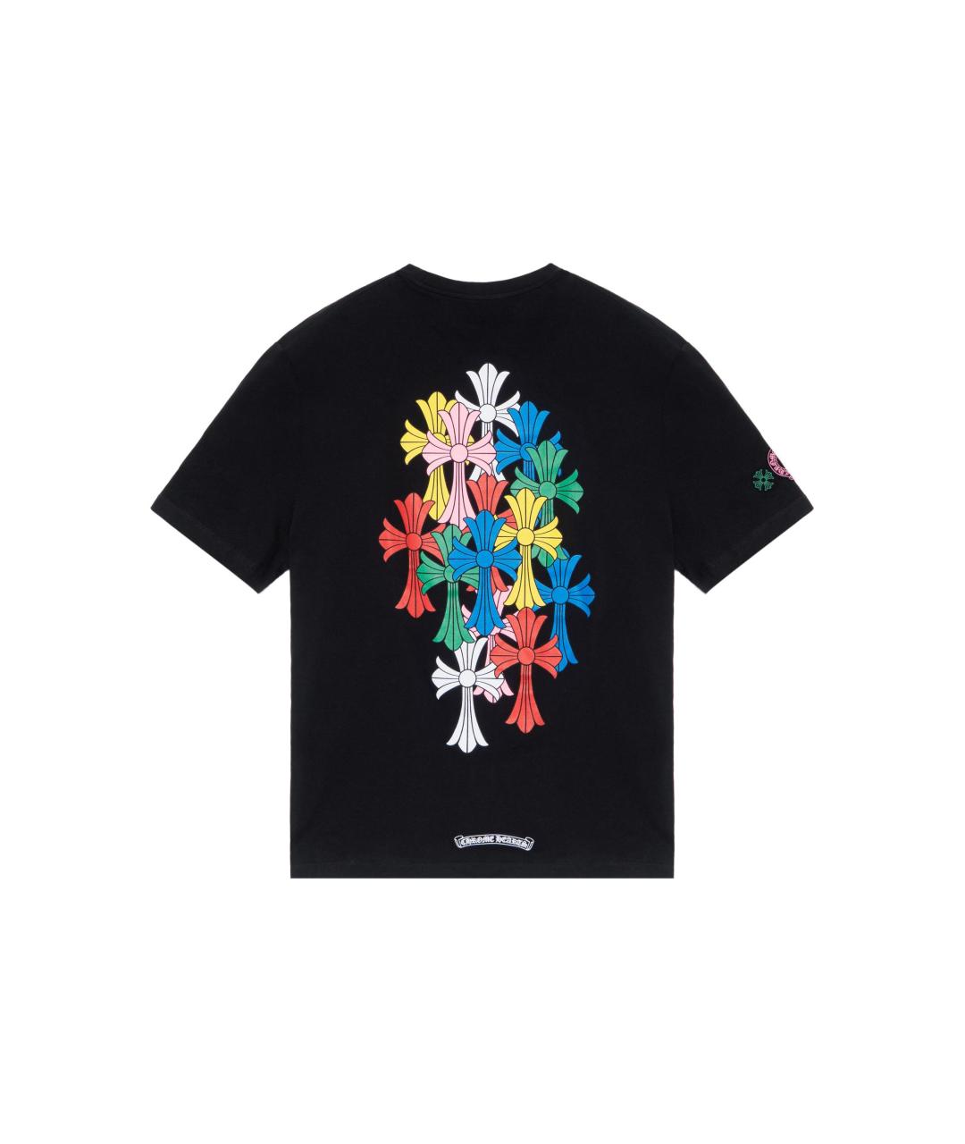 CHROME HEARTS Черная футболка, фото 2