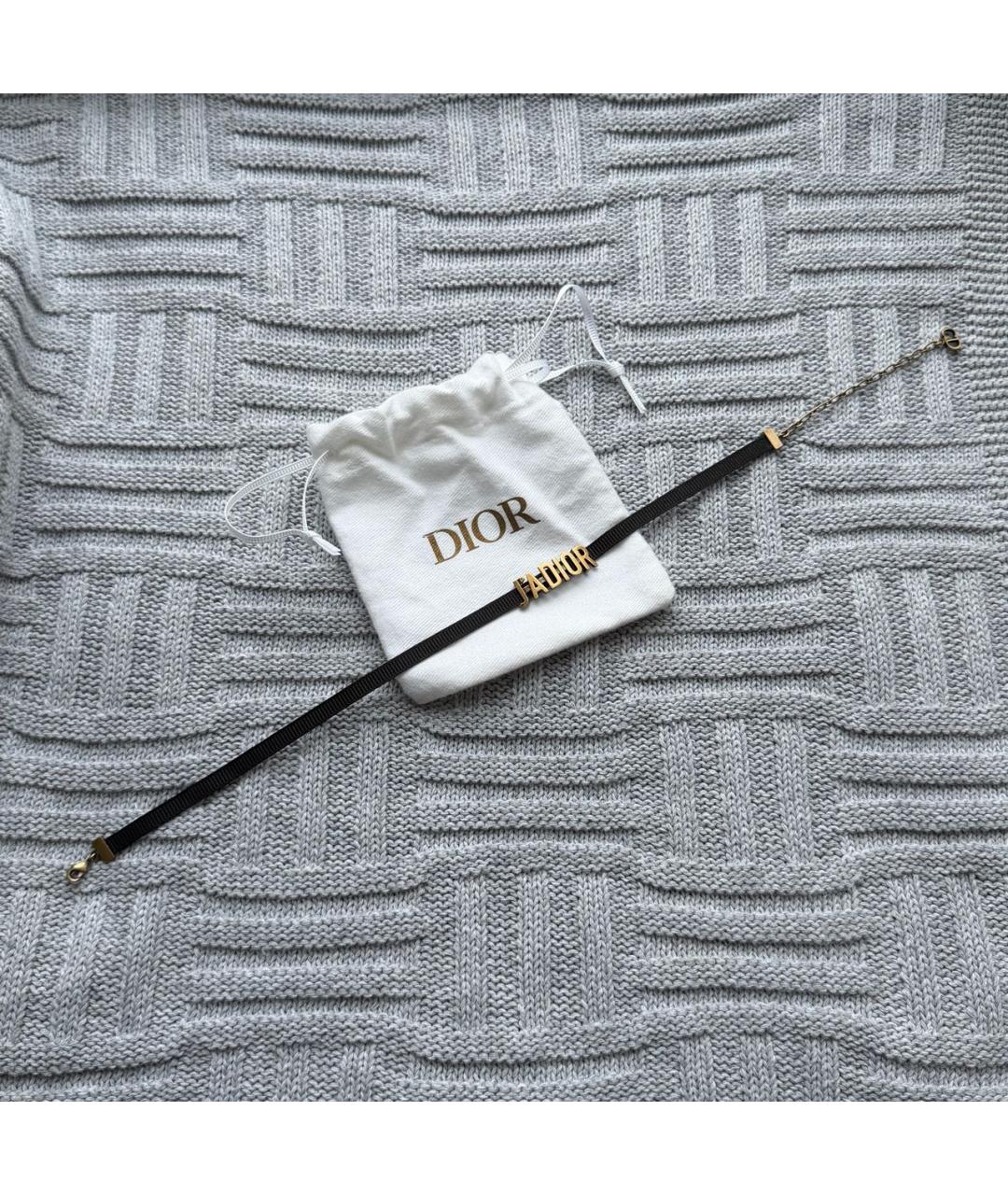 CHRISTIAN DIOR Черный чокер, фото 2