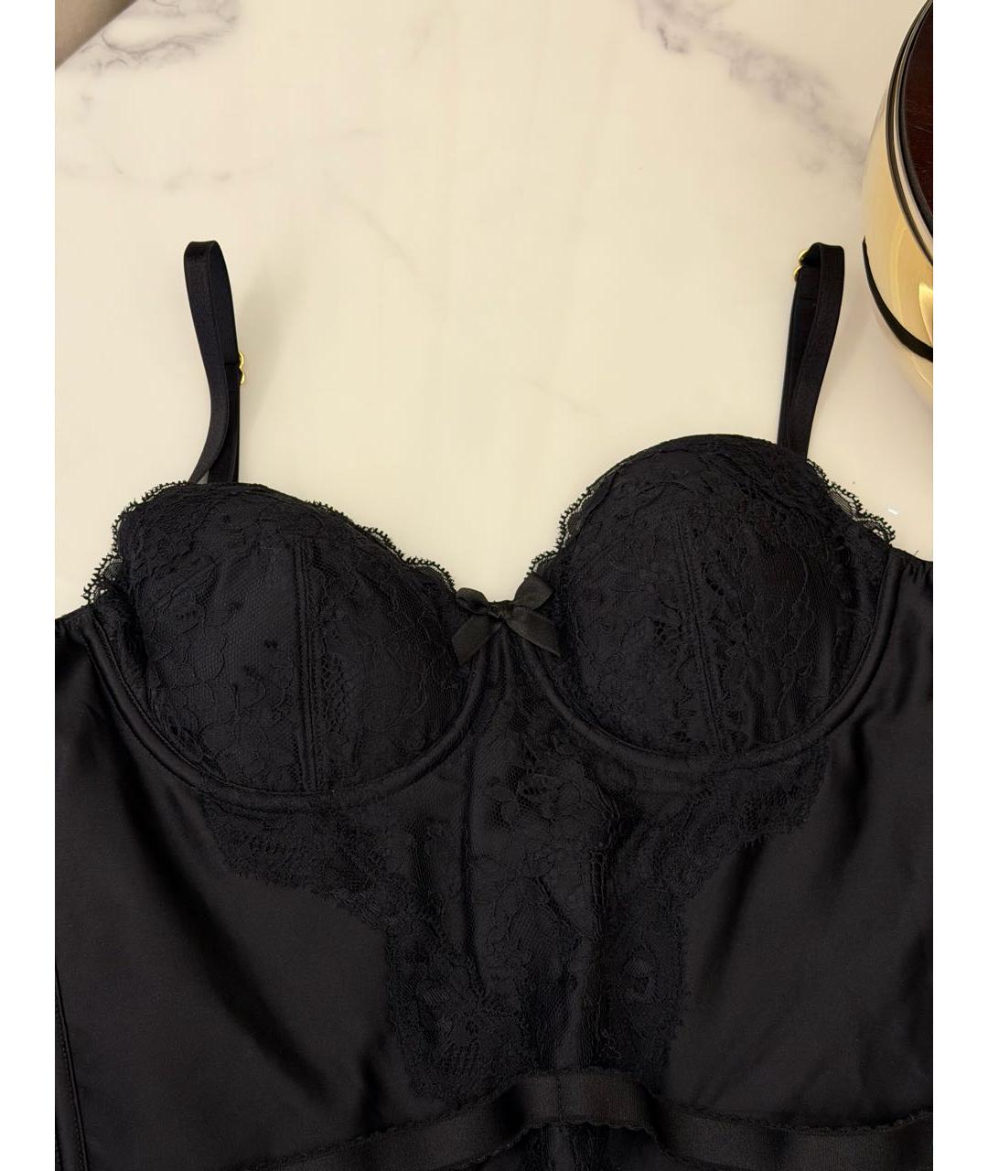 AGENT PROVOCATEUR Черный кружевной корсет, фото 3