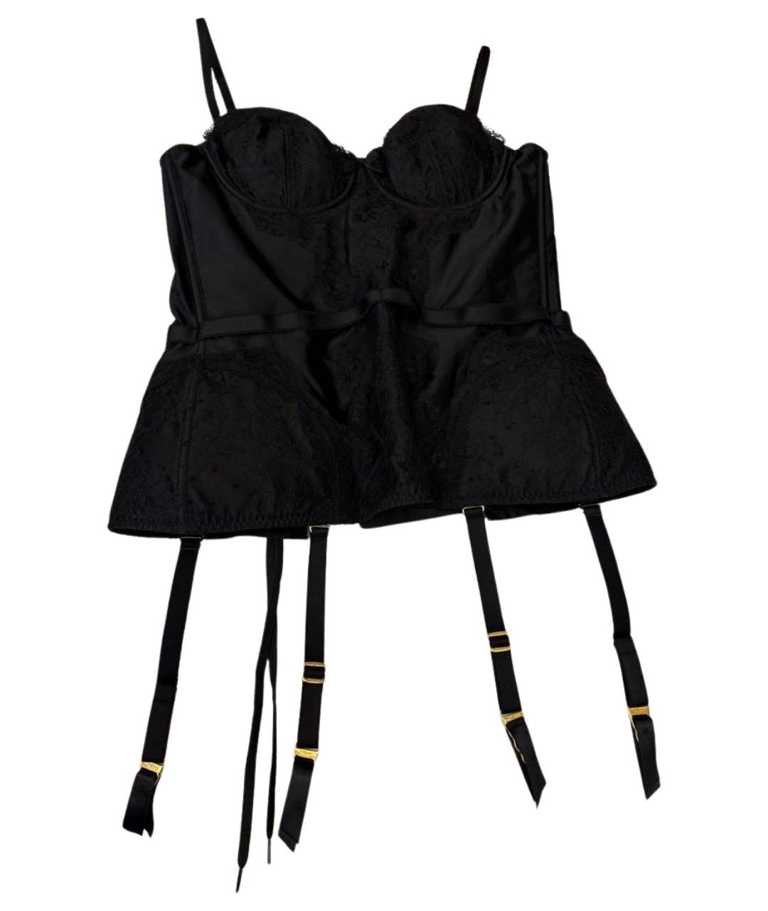 AGENT PROVOCATEUR Черный кружевной корсет, фото 1