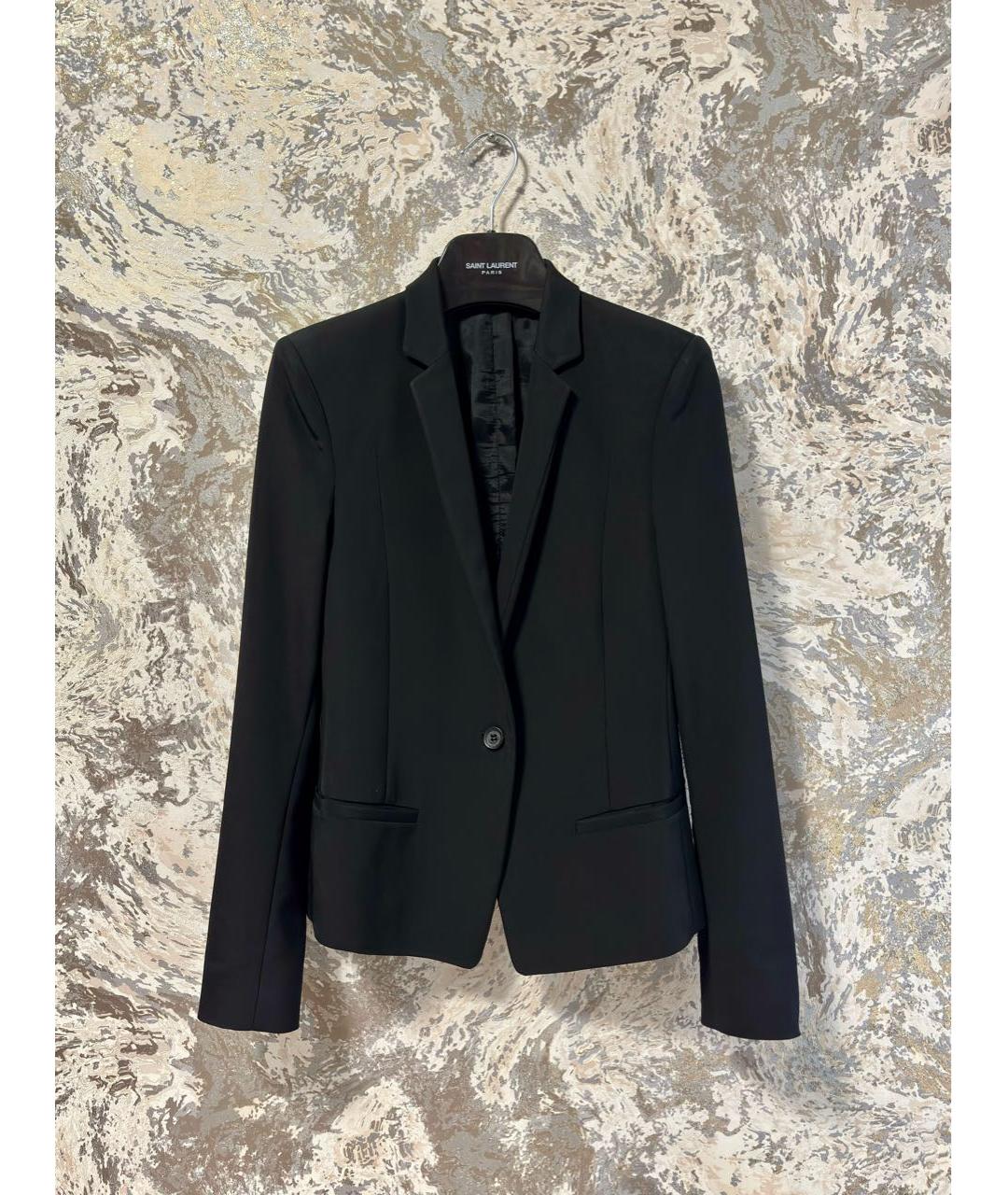 GUCCI Черный полиэстеровый жакет/пиджак, фото 9