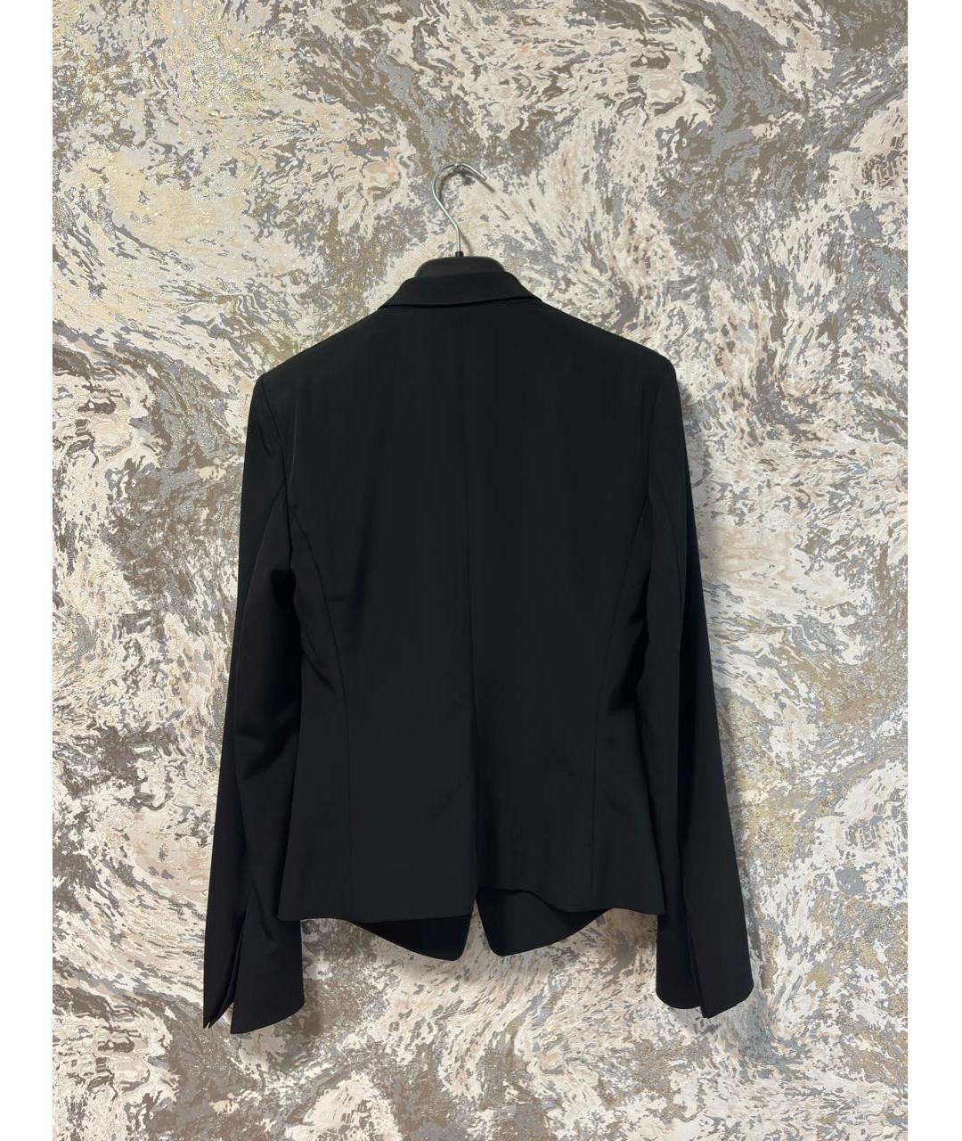 GUCCI Черный полиэстеровый жакет/пиджак, фото 2