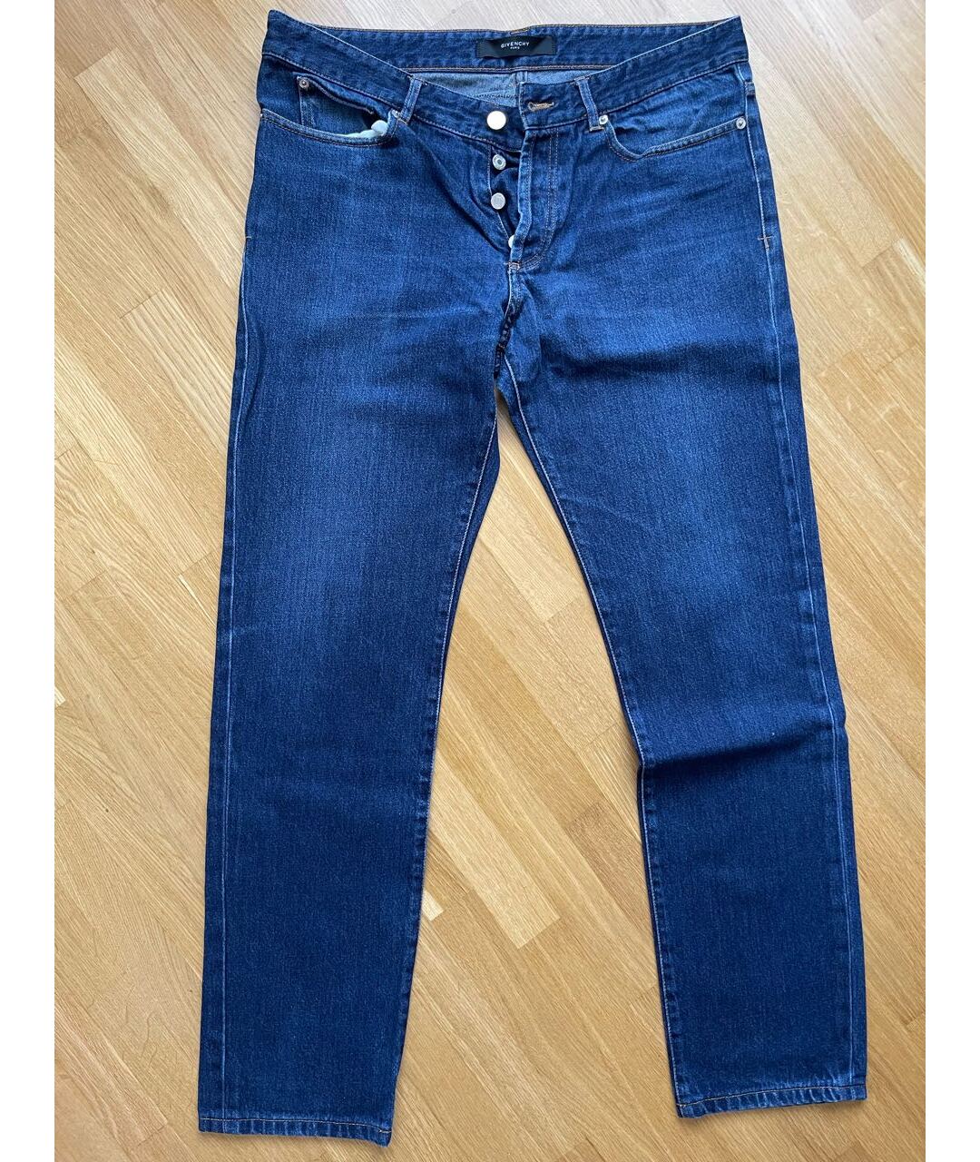 GIVENCHY Синие джинсы, фото 4