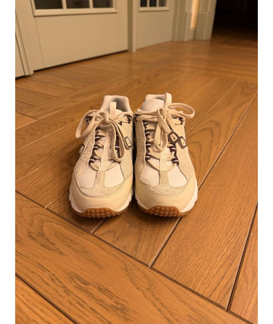 JACQUEMUS Бежевые текстильные кроссовки, фото 2