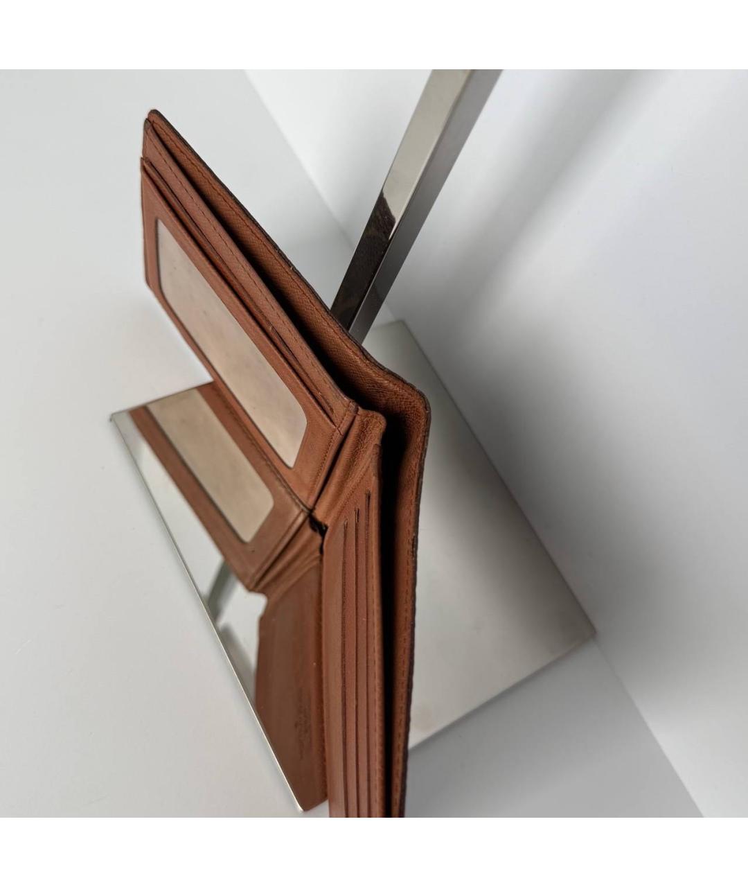 LOUIS VUITTON Коричневый кошелек, фото 5