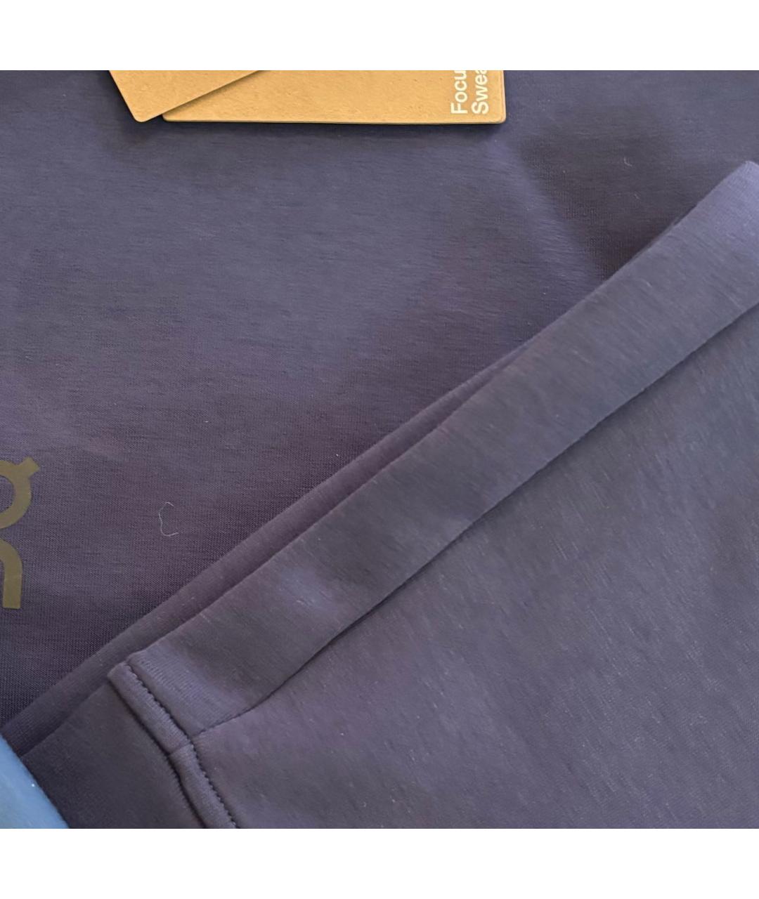 ON Синие хлопковые повседневные брюки, фото 4