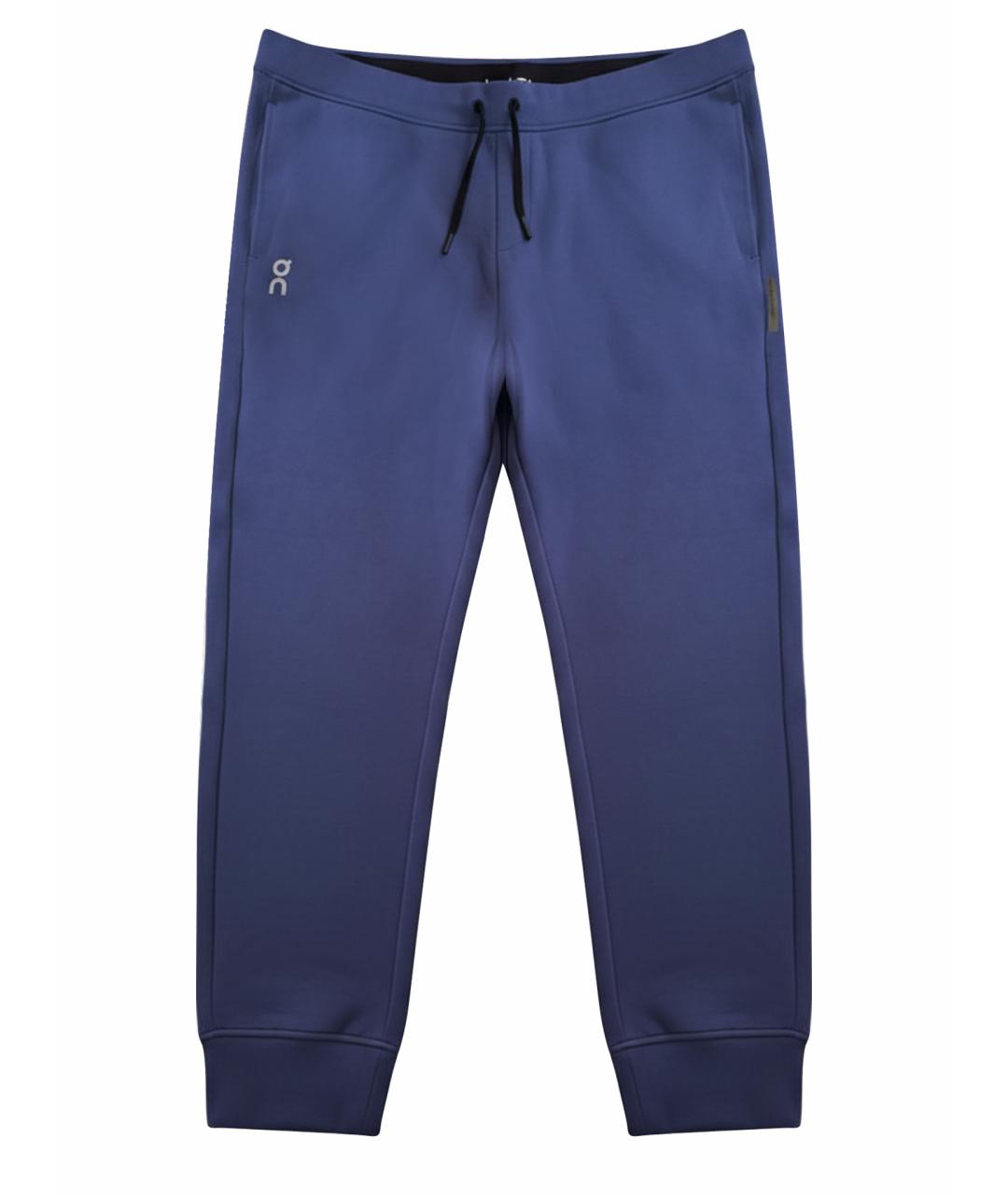 ON Синие хлопковые повседневные брюки, фото 1