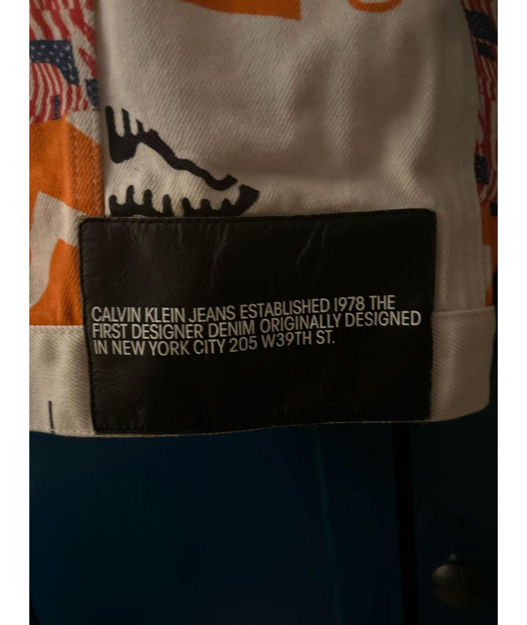 CALVIN KLEIN Мульти хлопковая куртка, фото 3