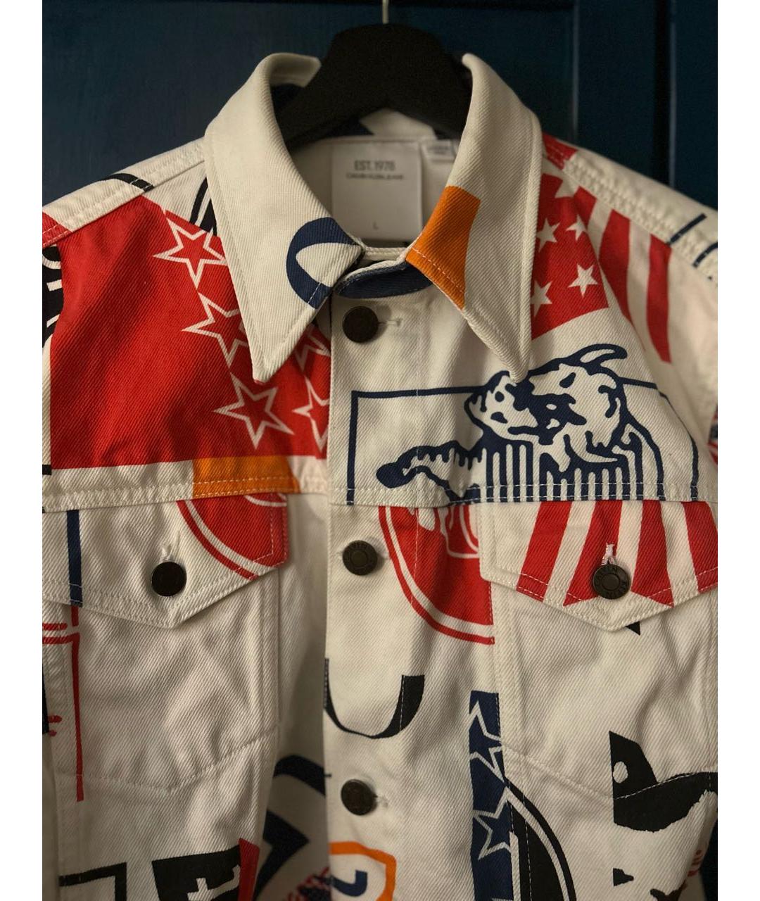 CALVIN KLEIN Мульти хлопковая куртка, фото 4