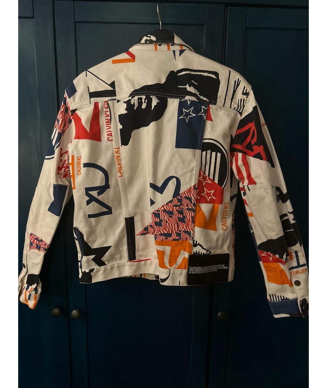CALVIN KLEIN Мульти хлопковая куртка, фото 2