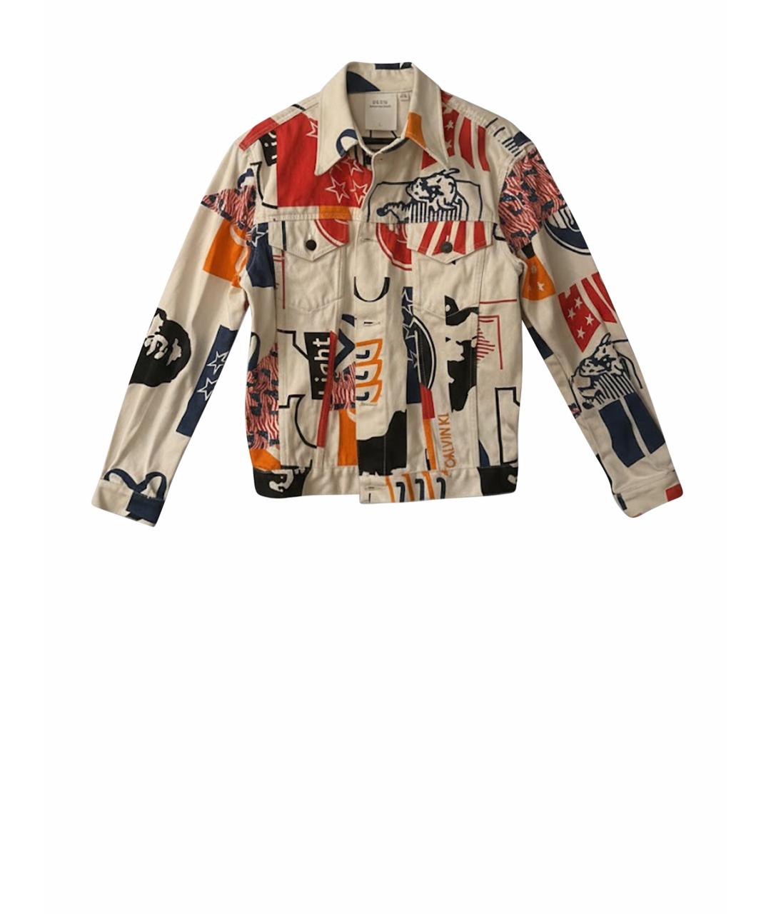 CALVIN KLEIN Мульти хлопковая куртка, фото 7