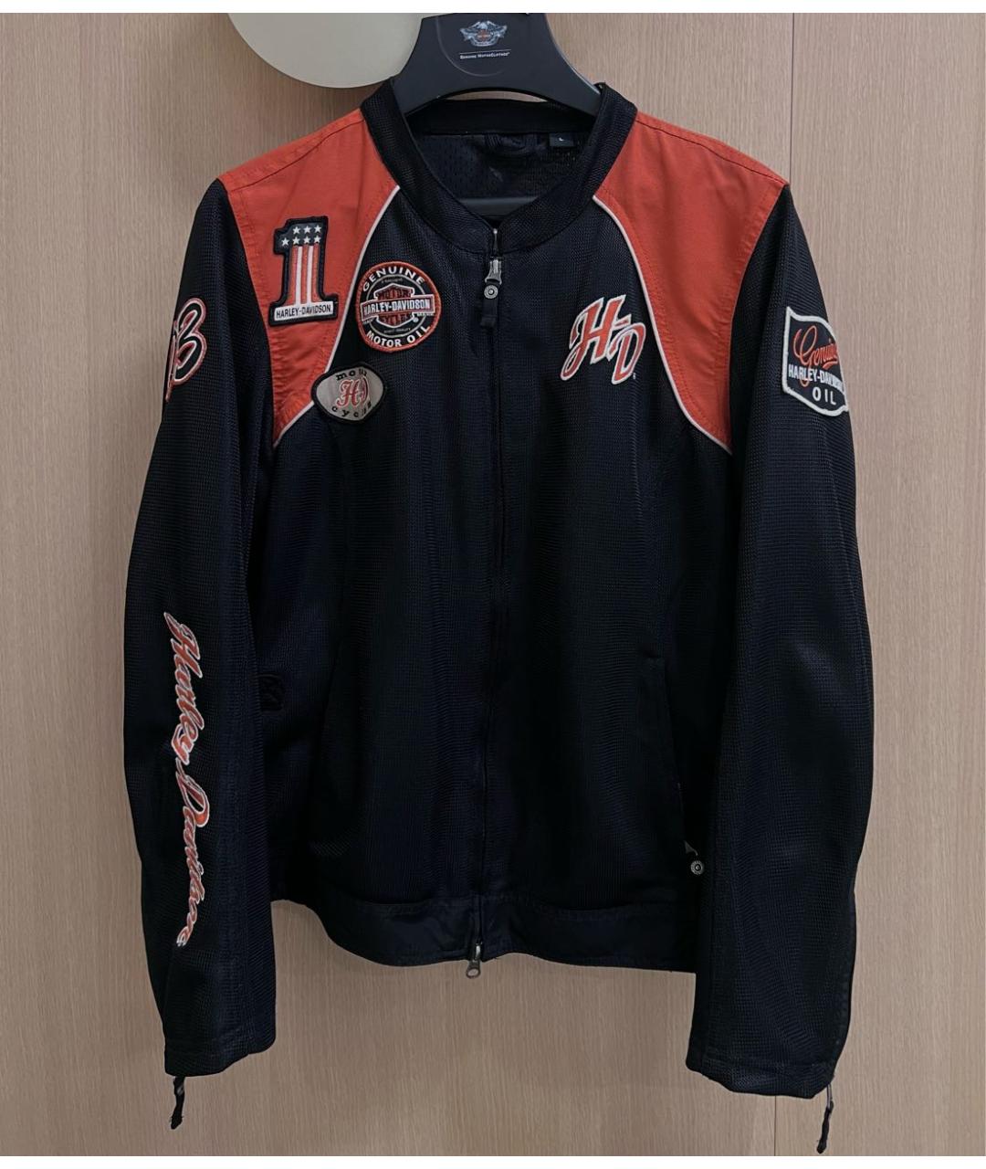 Harley Davidson Черная полиэстеровая куртка, фото 8