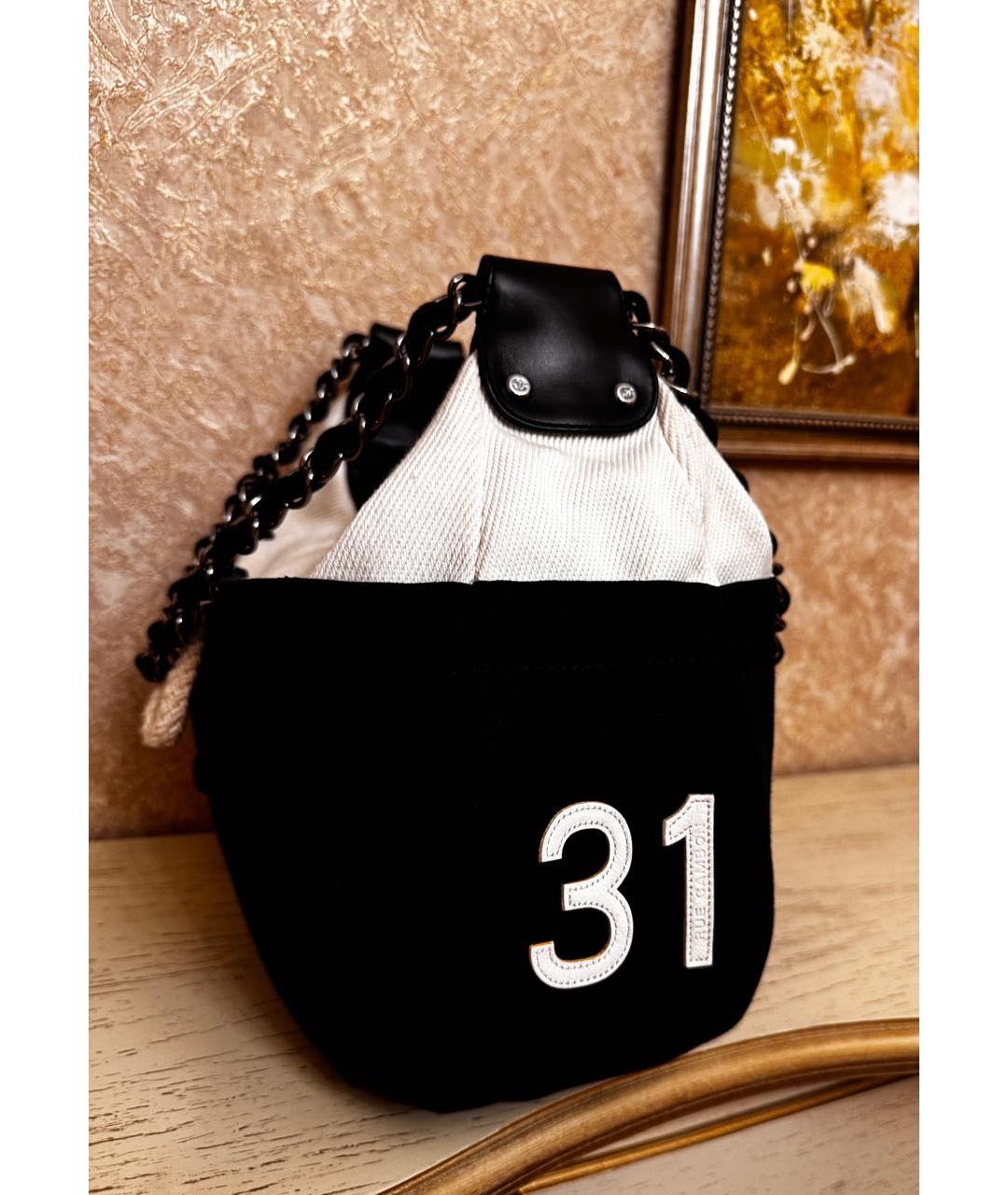 CHANEL Черная сумка тоут, фото 4