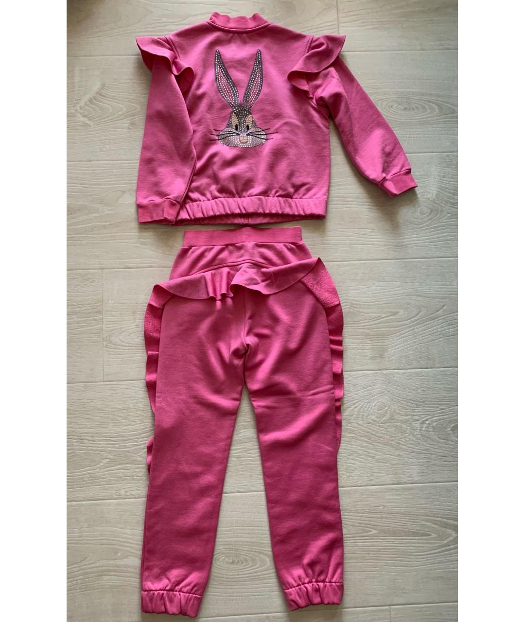 MONNALISA Розовый хлопковый комплект, фото 2