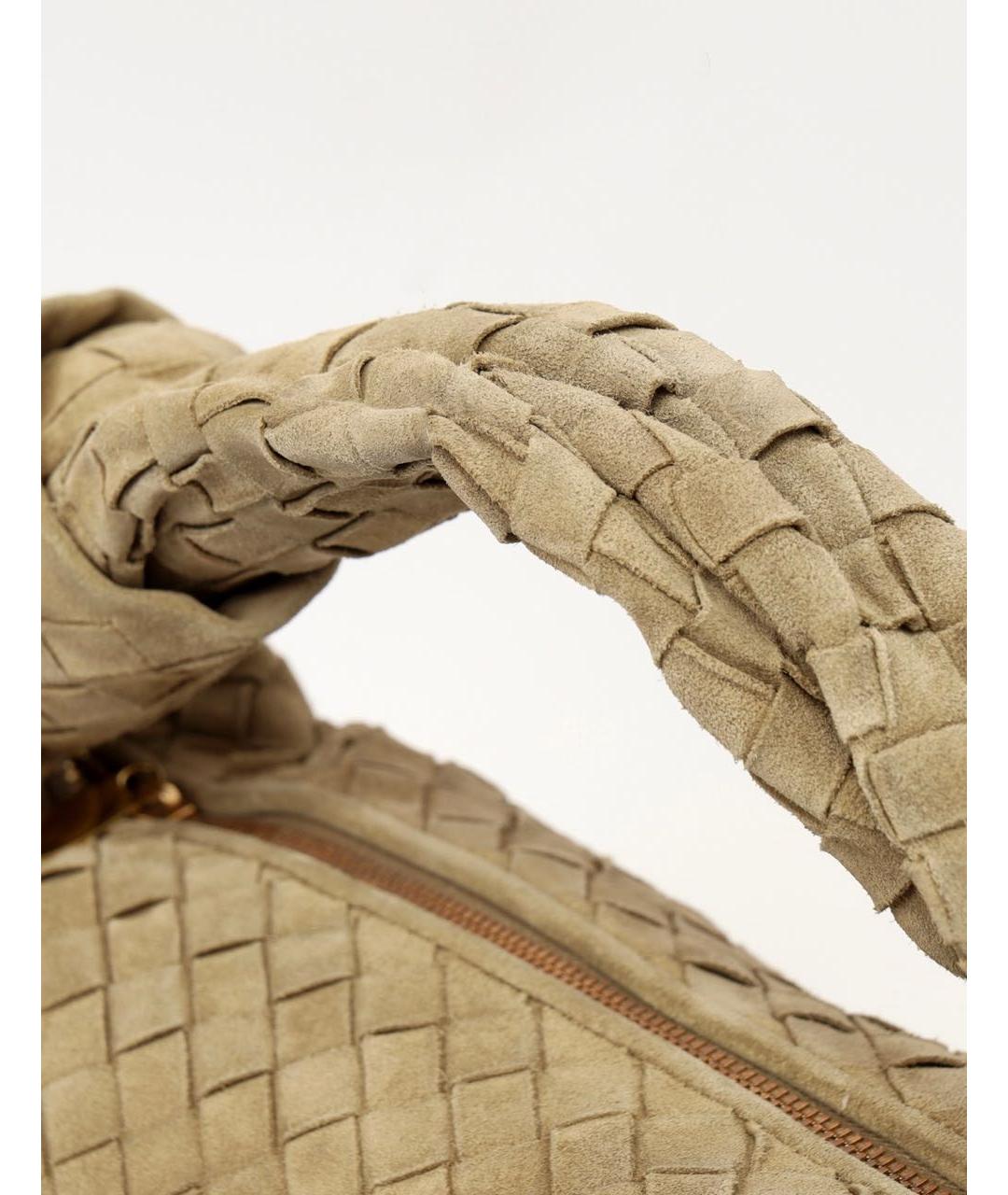 BOTTEGA VENETA Замшевая сумка с короткими ручками, фото 7