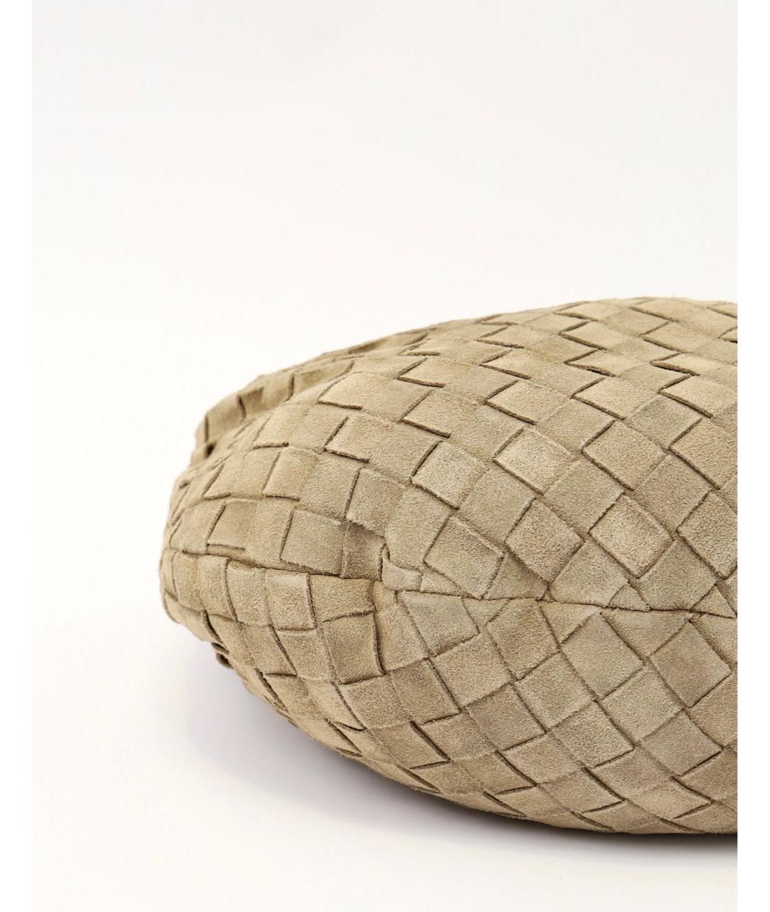 BOTTEGA VENETA Замшевая сумка с короткими ручками, фото 8