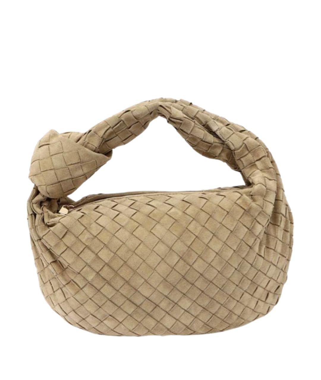 BOTTEGA VENETA Замшевая сумка с короткими ручками, фото 1