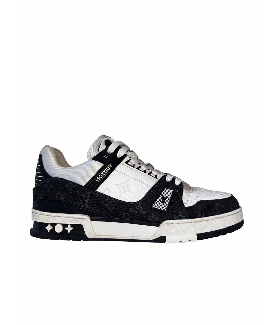 LOUIS VUITTON Кожаные низкие кроссовки / кеды, фото 1