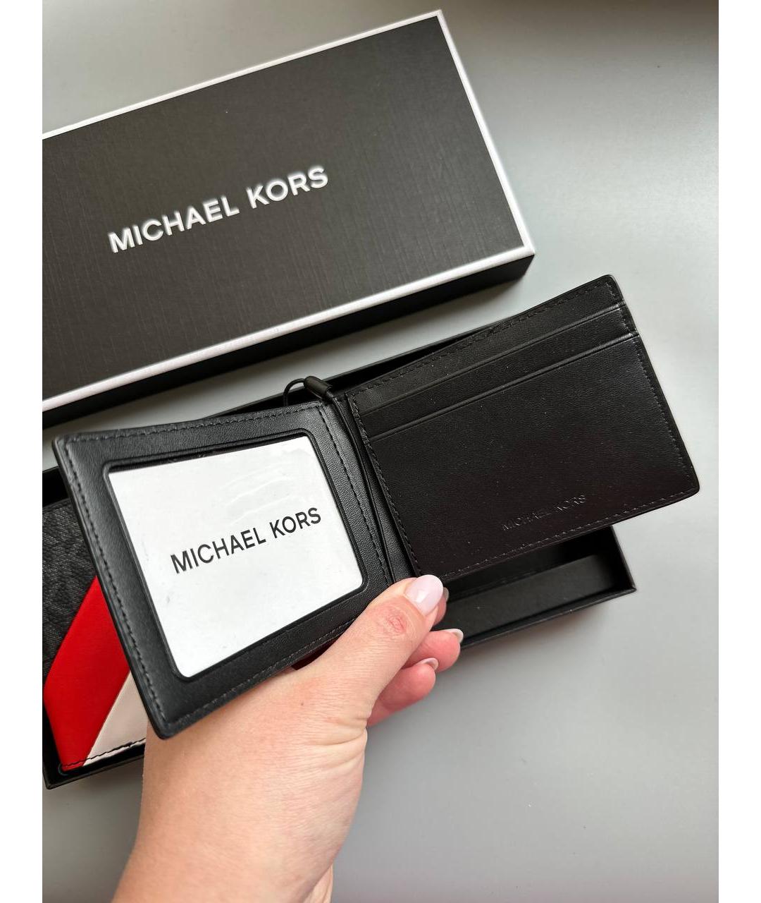 MICHAEL KORS Черный кошелек, фото 4