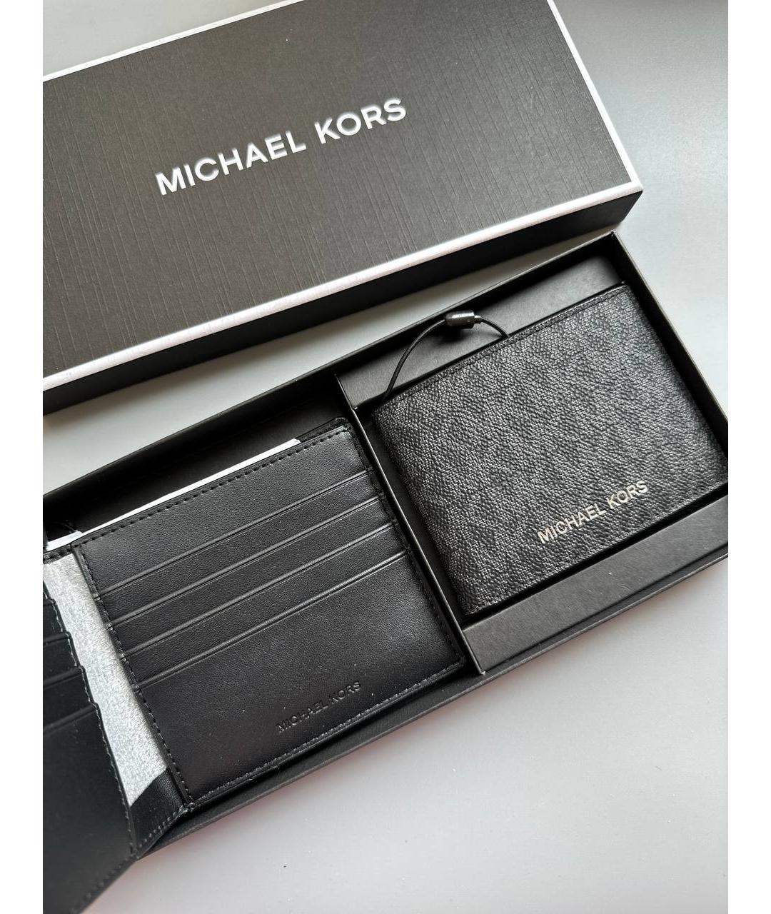 MICHAEL KORS Черный кошелек, фото 3