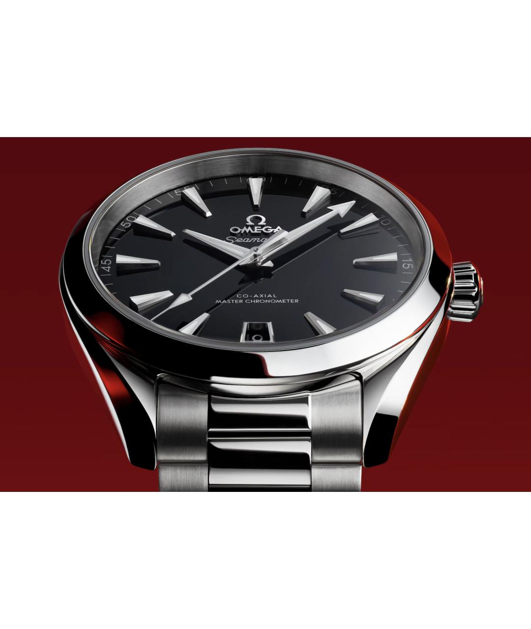 OMEGA Серебряные часы, фото 3