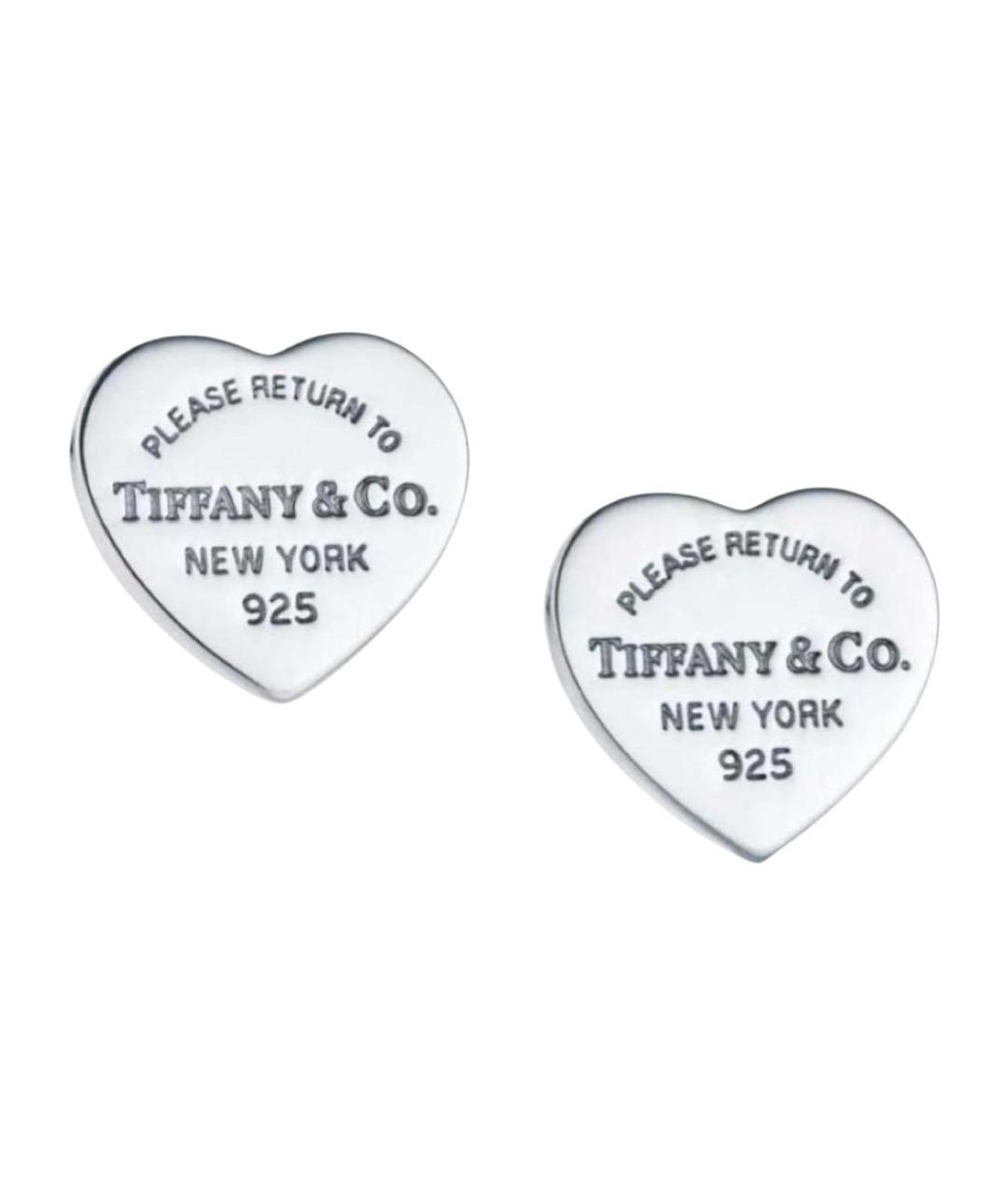 TIFFANY&CO Серебряные серебряные серьги, фото 1