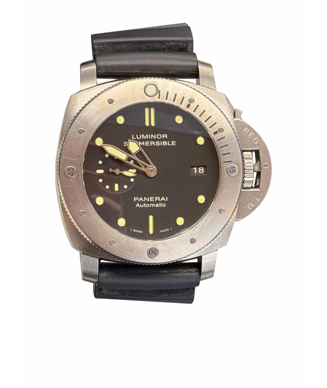 PANERAI Черные часы, фото 1