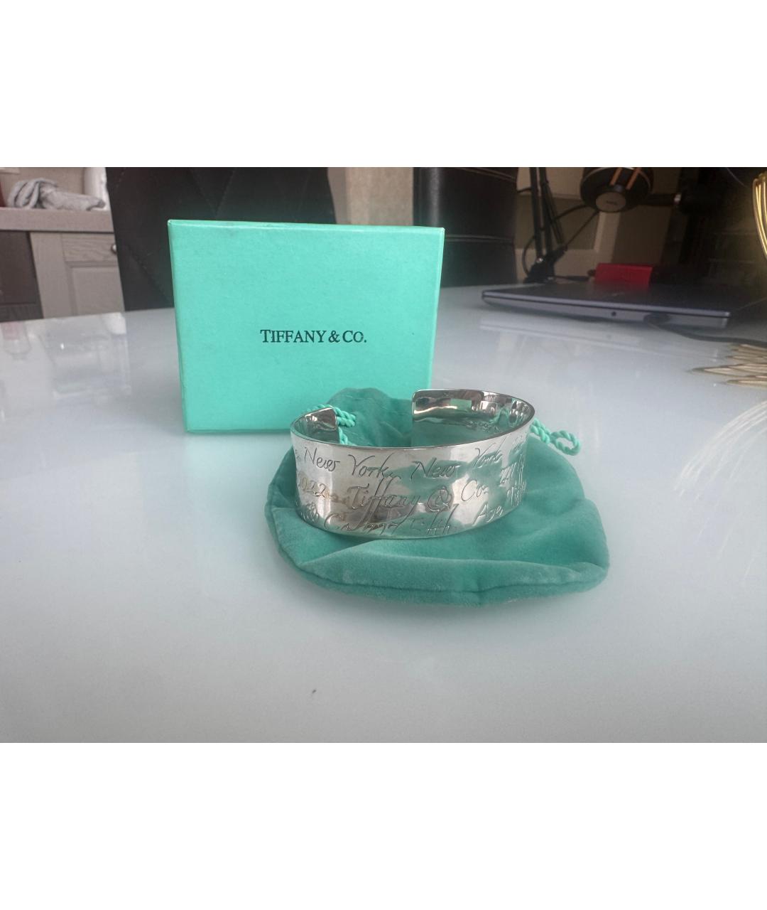 TIFFANY&CO Серебрянный серебряный браслет, фото 7