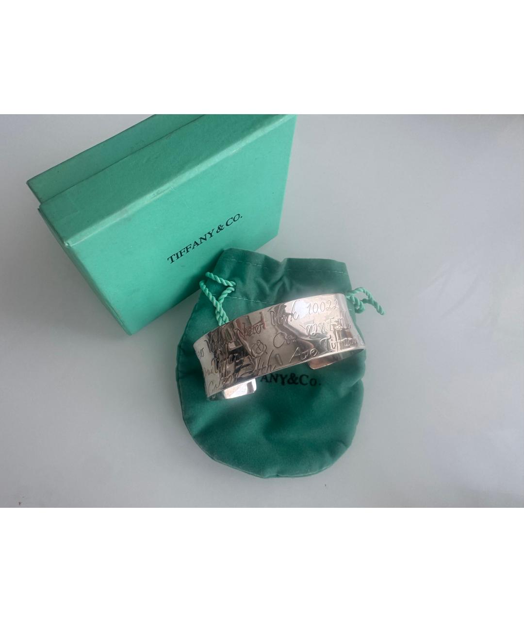 TIFFANY&CO Серебрянный серебряный браслет, фото 4