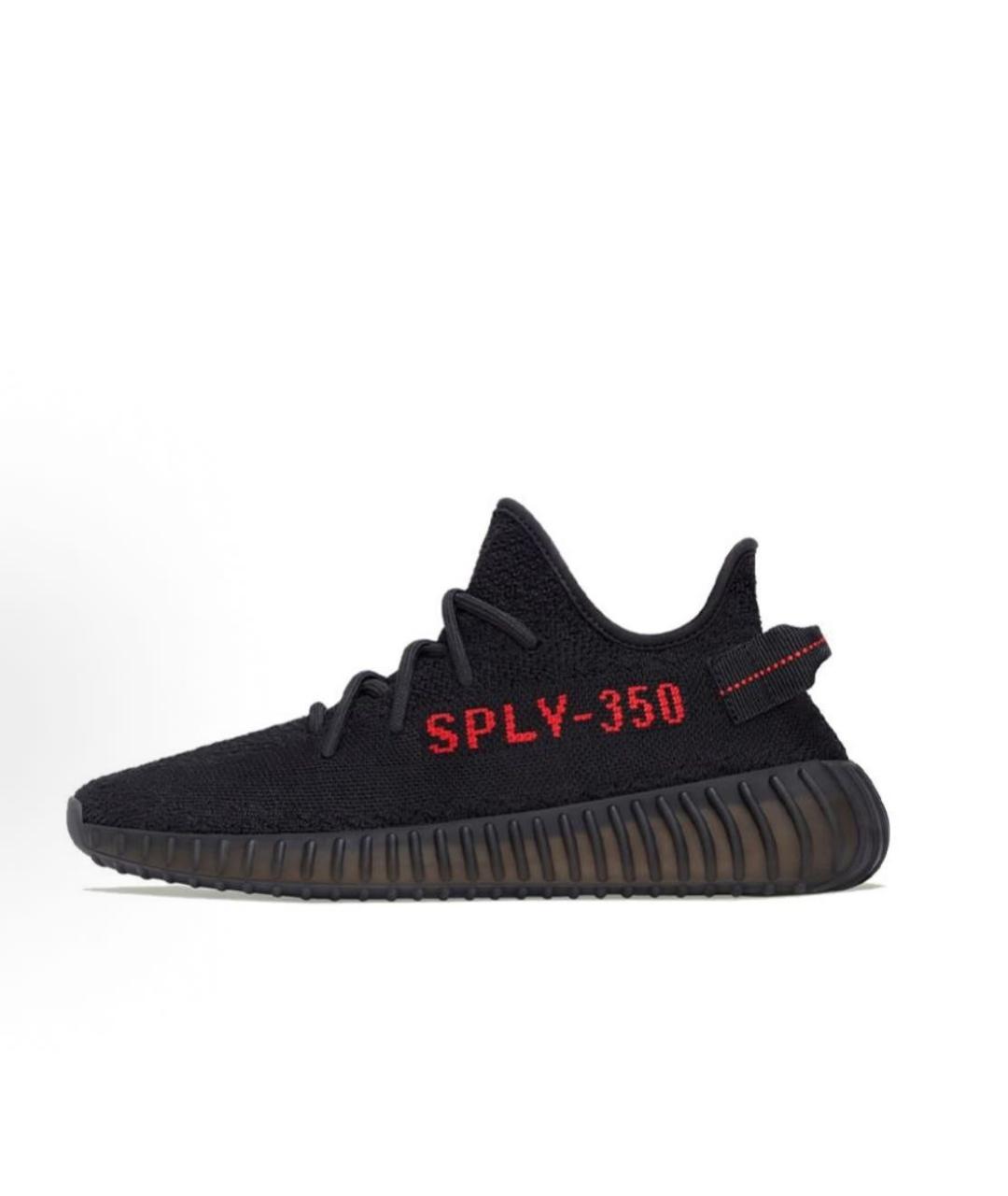 ADIDAS YEEZY Черные низкие кроссовки / кеды, фото 5