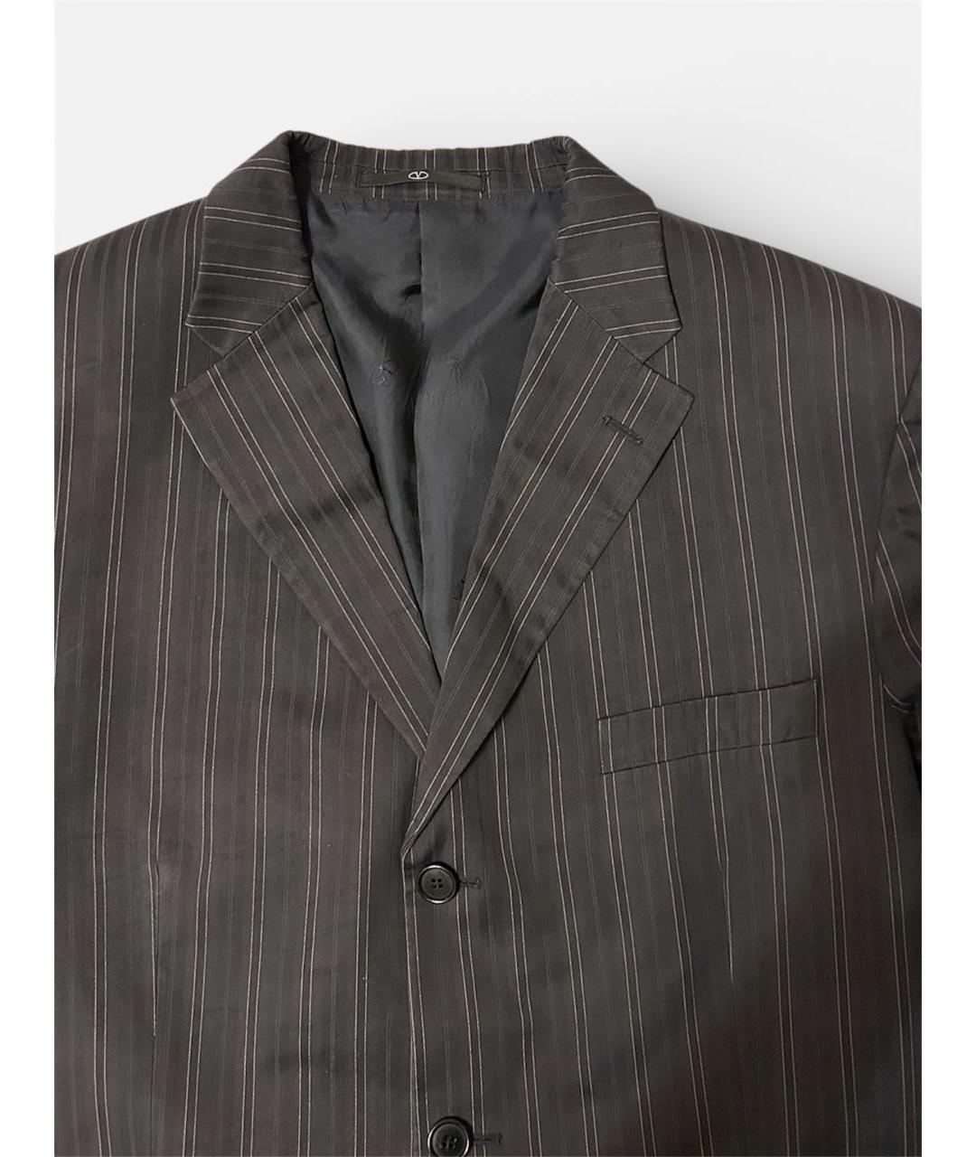 VALENTINO Антрацитовый классический костюм, фото 4