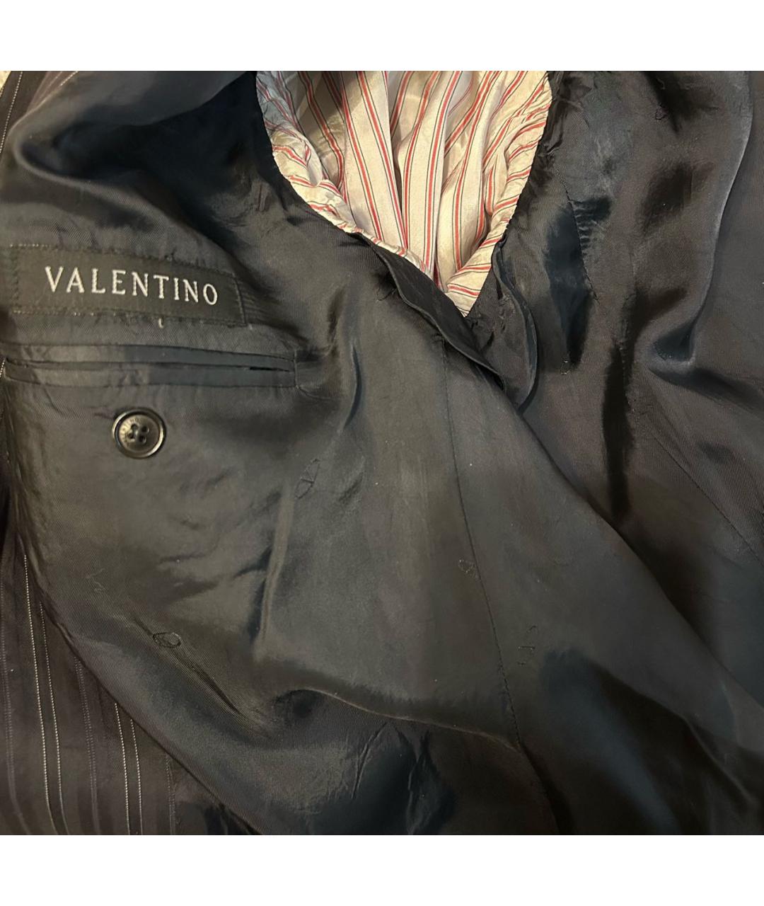 VALENTINO Антрацитовый классический костюм, фото 6