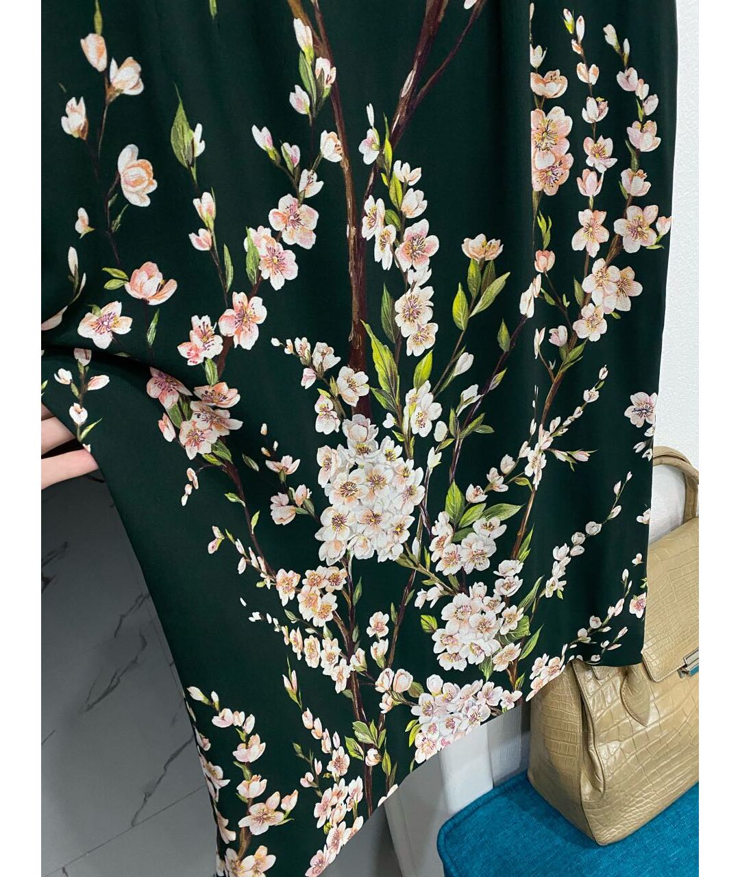 DOLCE&GABBANA Шелковое повседневное платье, фото 6