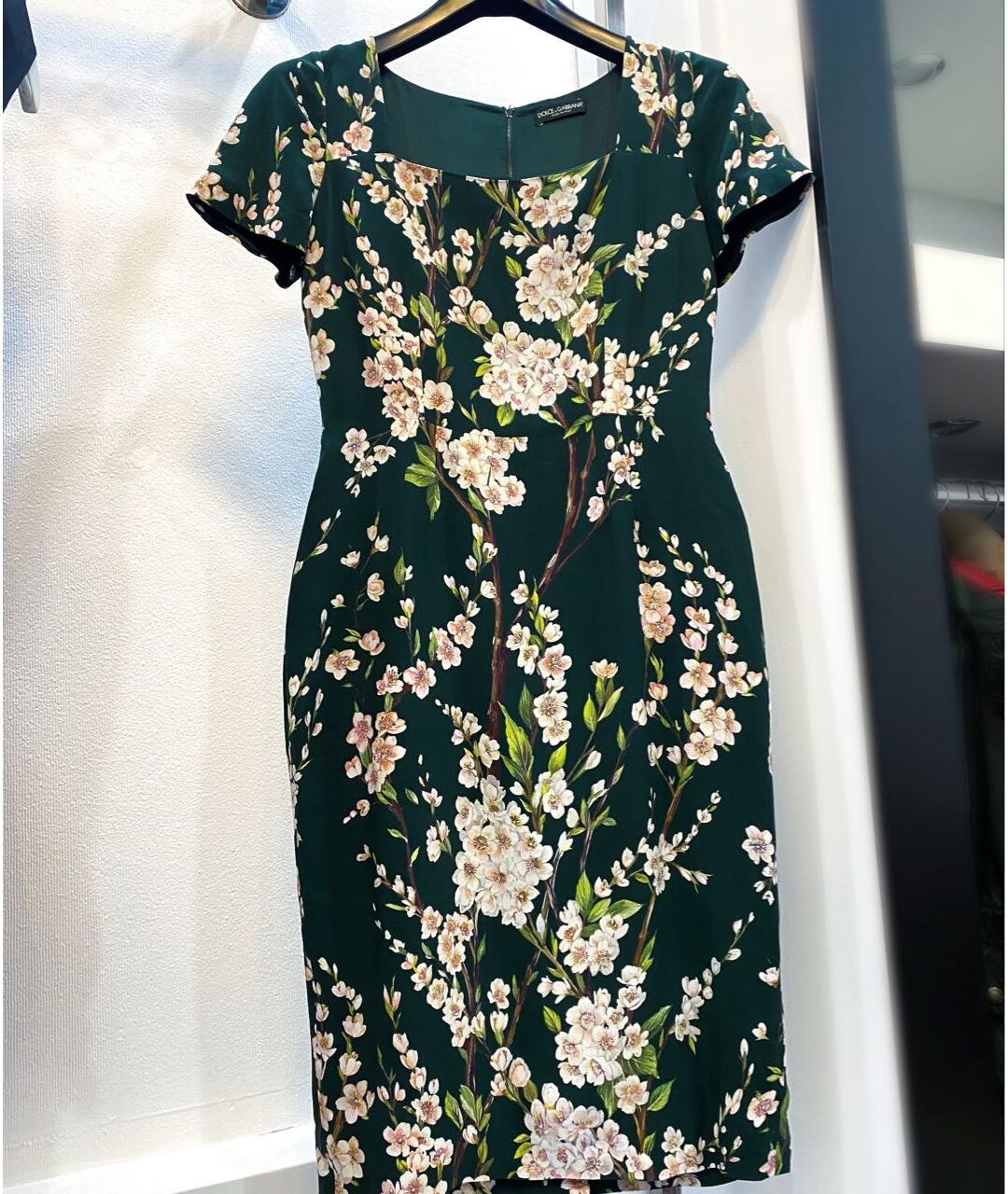 DOLCE&GABBANA Шелковое повседневное платье, фото 8