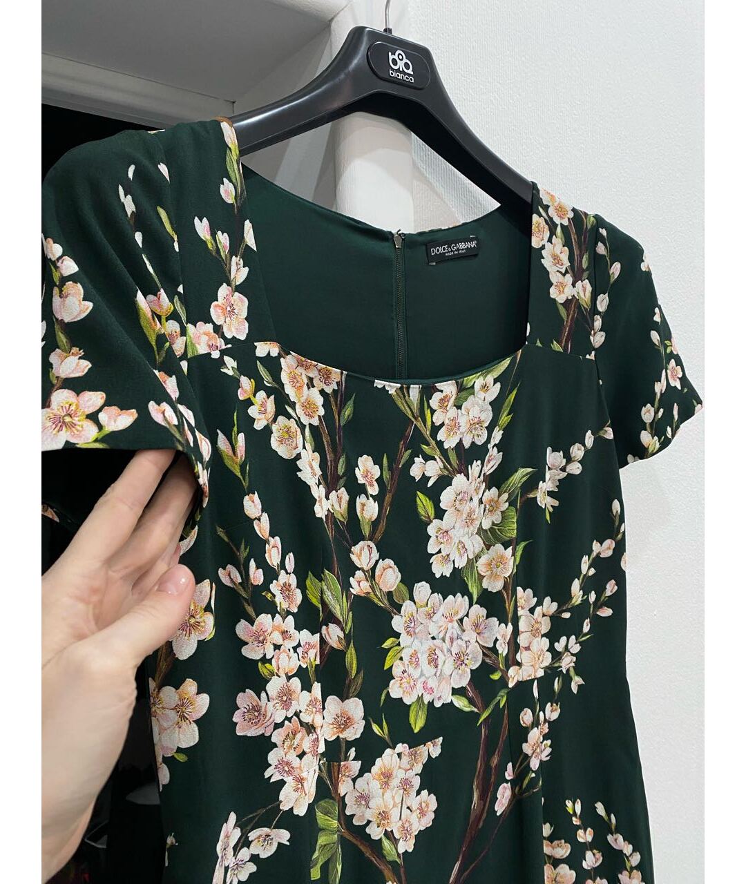 DOLCE&GABBANA Шелковое повседневное платье, фото 7