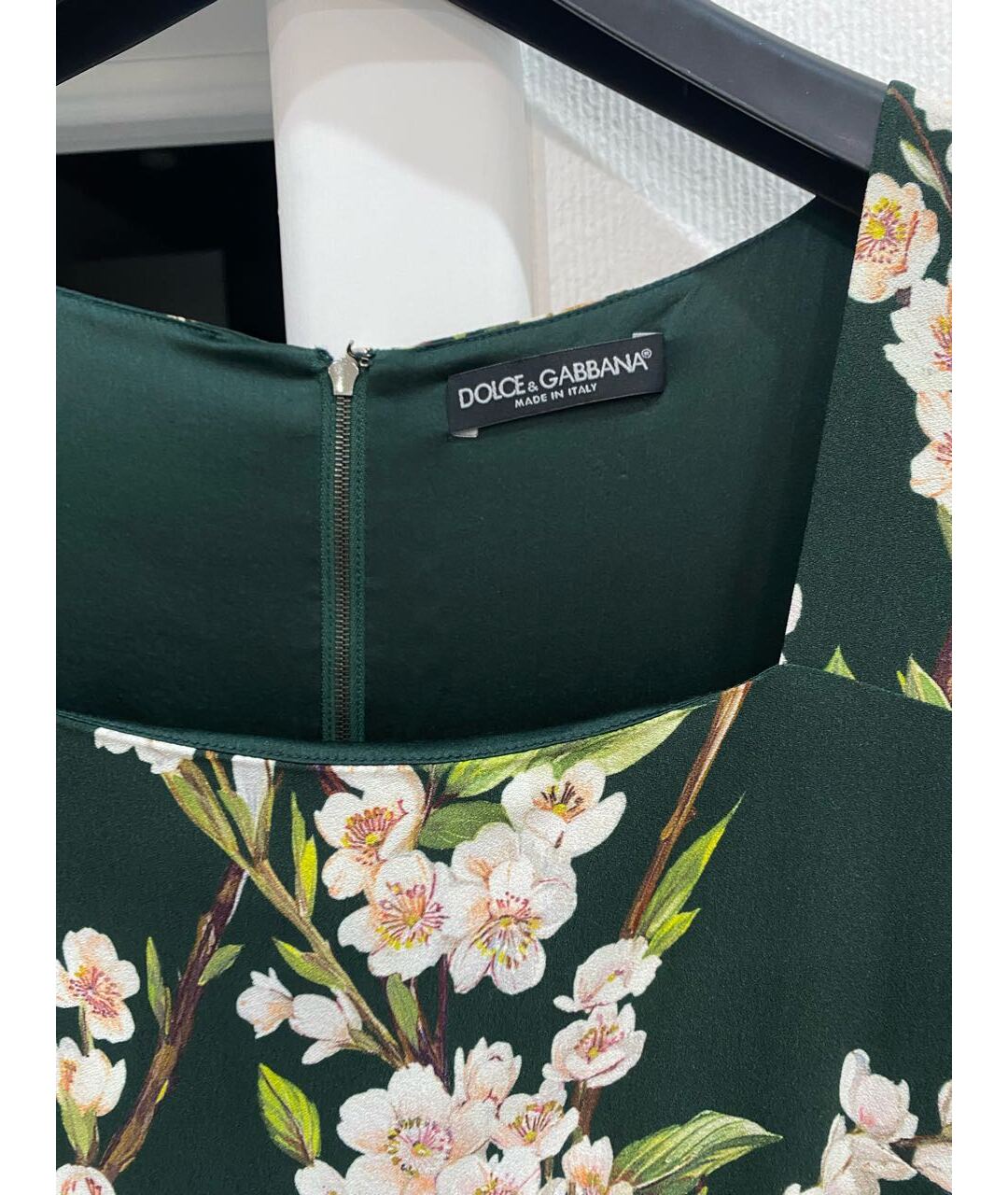 DOLCE&GABBANA Шелковое повседневное платье, фото 3