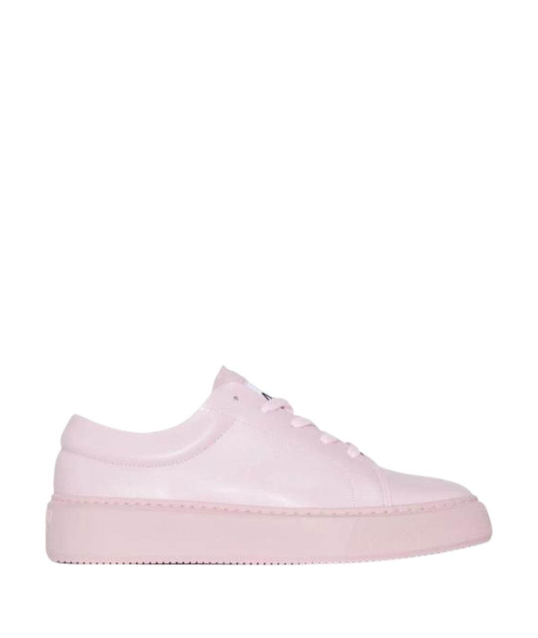 GANNI Розовые кеды, фото 1