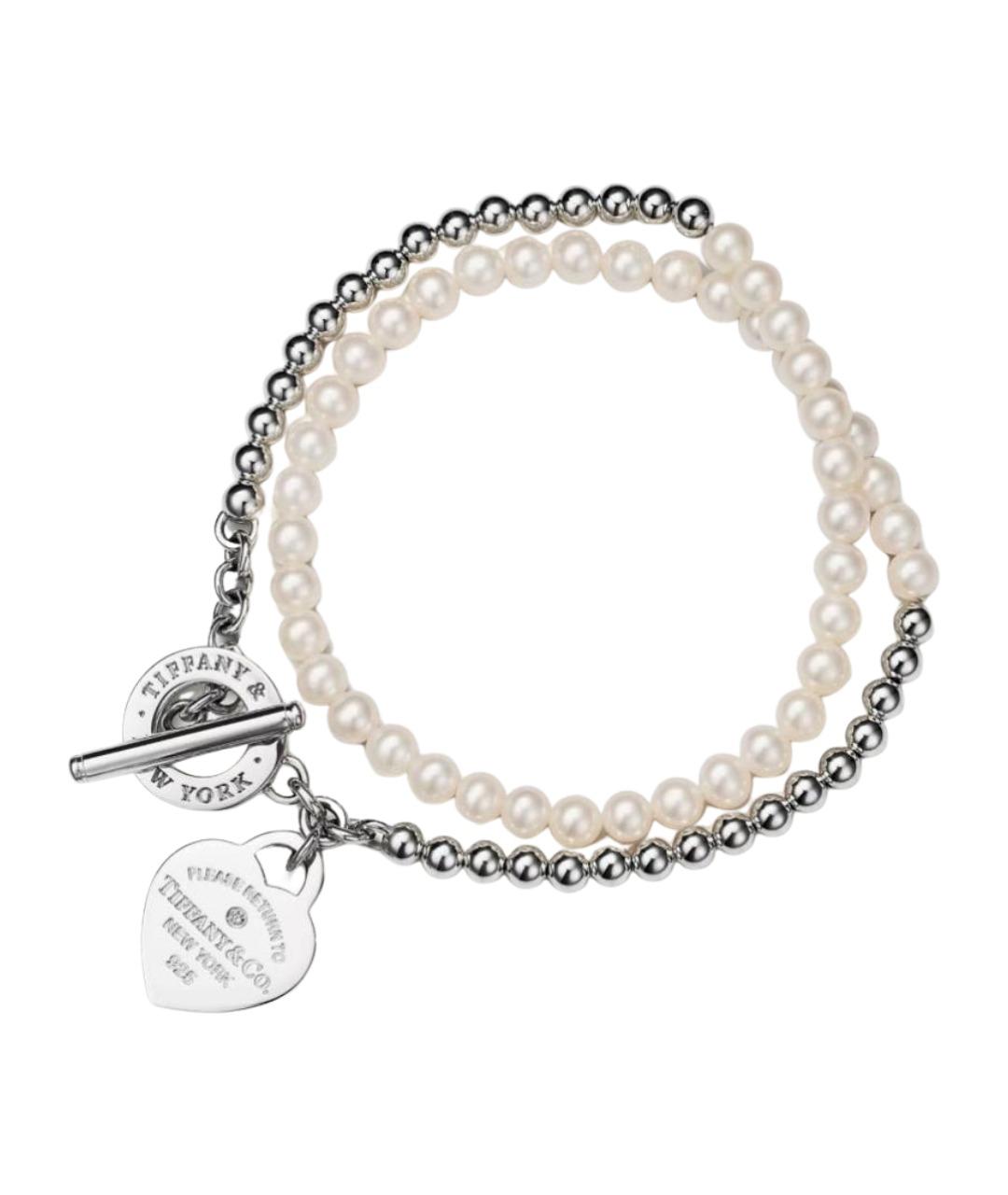 TIFFANY&CO Серебрянный серебряный браслет, фото 1