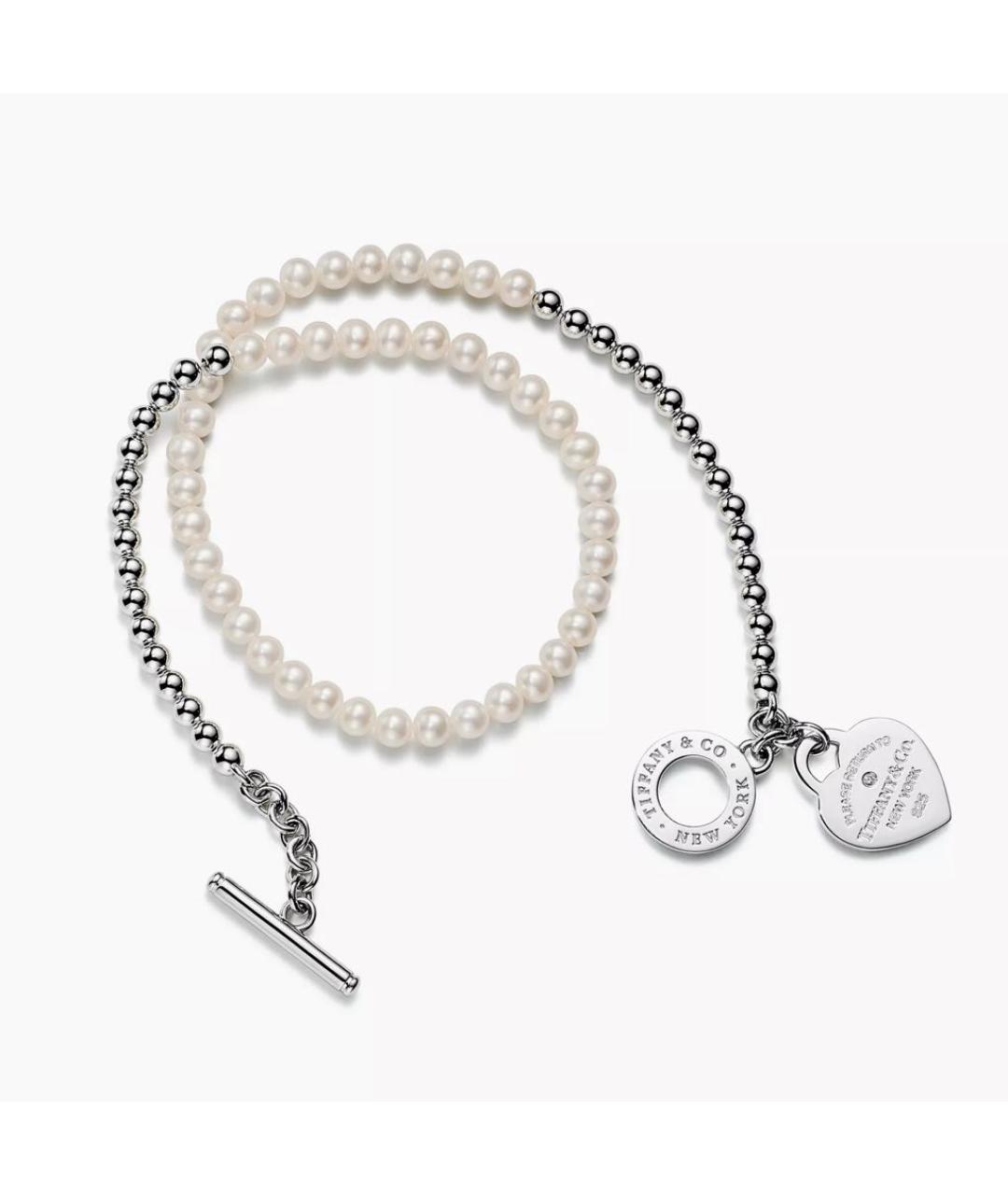 TIFFANY&CO Серебрянный серебряный браслет, фото 3