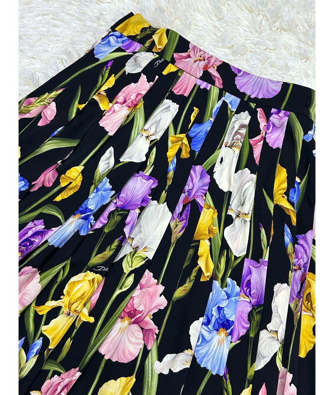 DOLCE&GABBANA Мульти юбка миди, фото 3