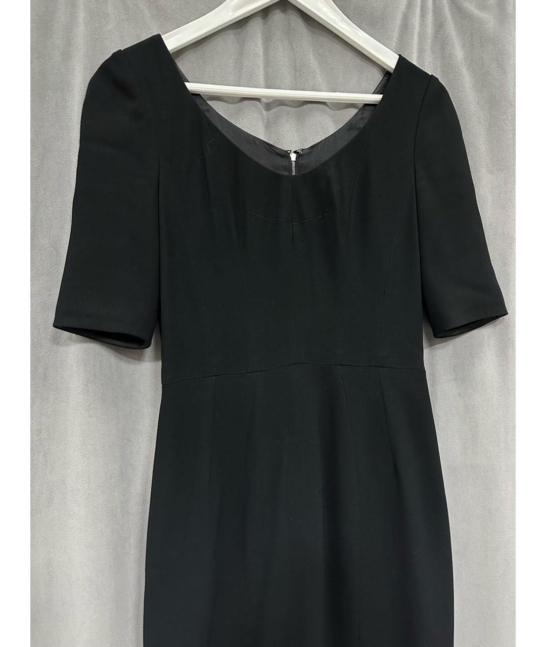 DOLCE&GABBANA Черное повседневное платье, фото 2