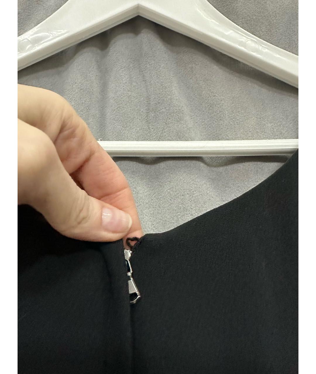 DOLCE&GABBANA Черное повседневное платье, фото 3