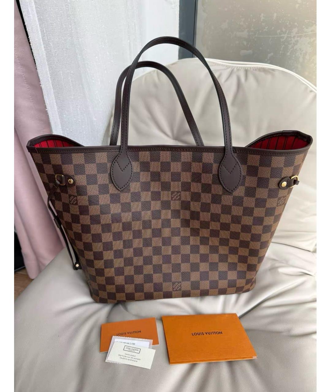 LOUIS VUITTON Кожаная сумка тоут, фото 2