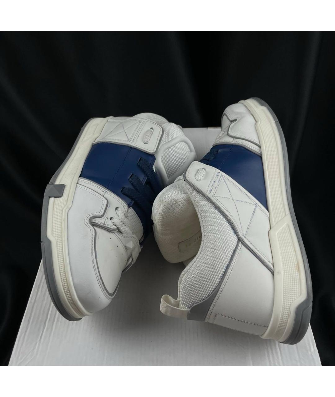 VALENTINO Низкие кроссовки / кеды из искусственной кожи, фото 6